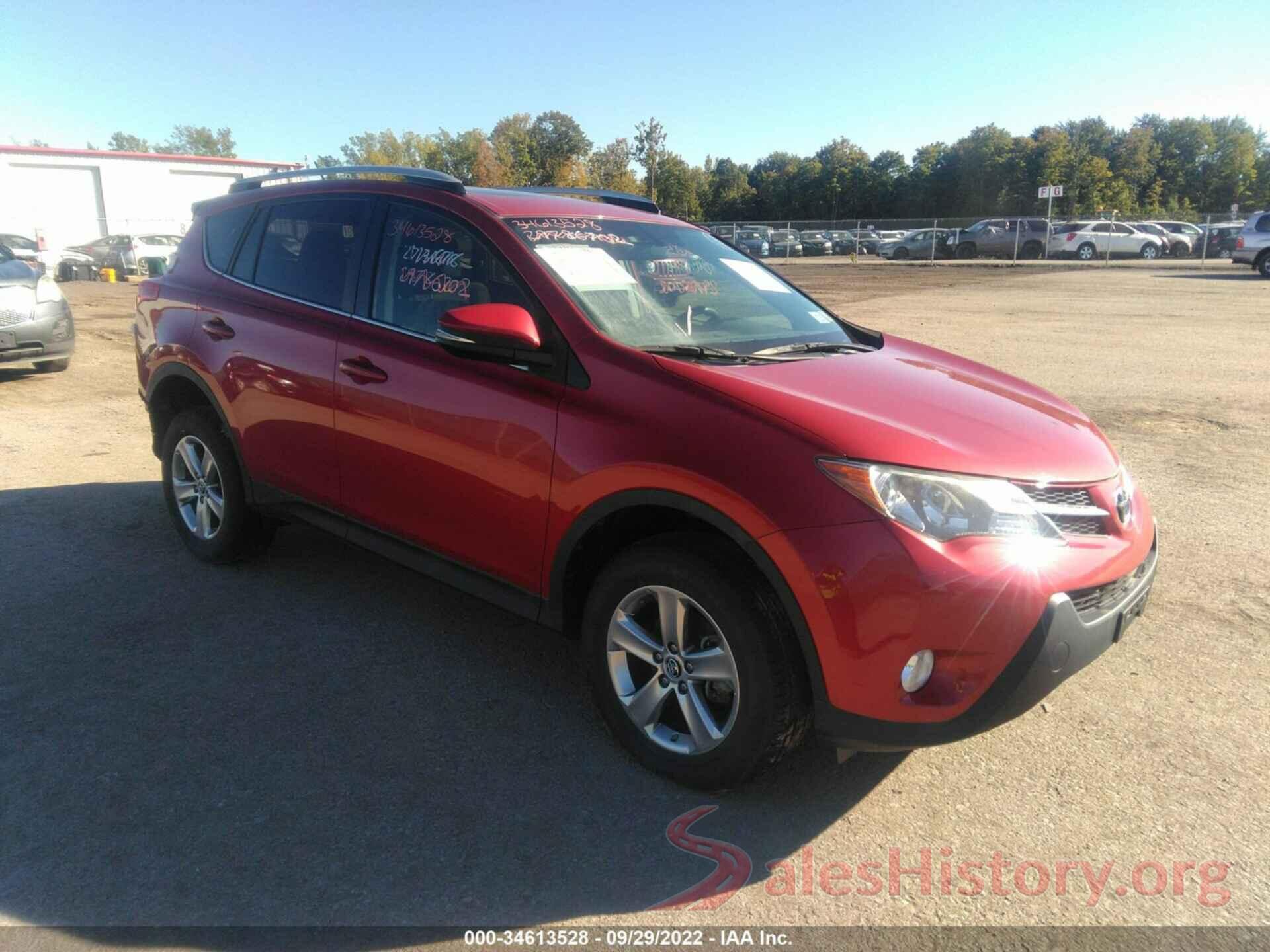 2T3RFREV5FW325438 2015 TOYOTA RAV4