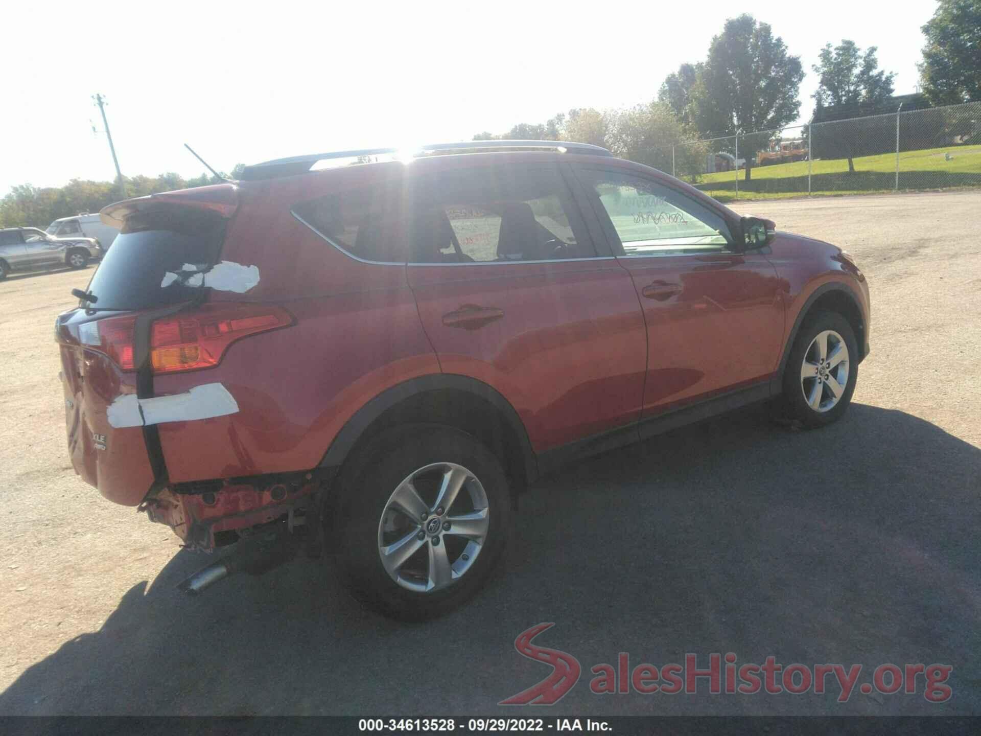 2T3RFREV5FW325438 2015 TOYOTA RAV4