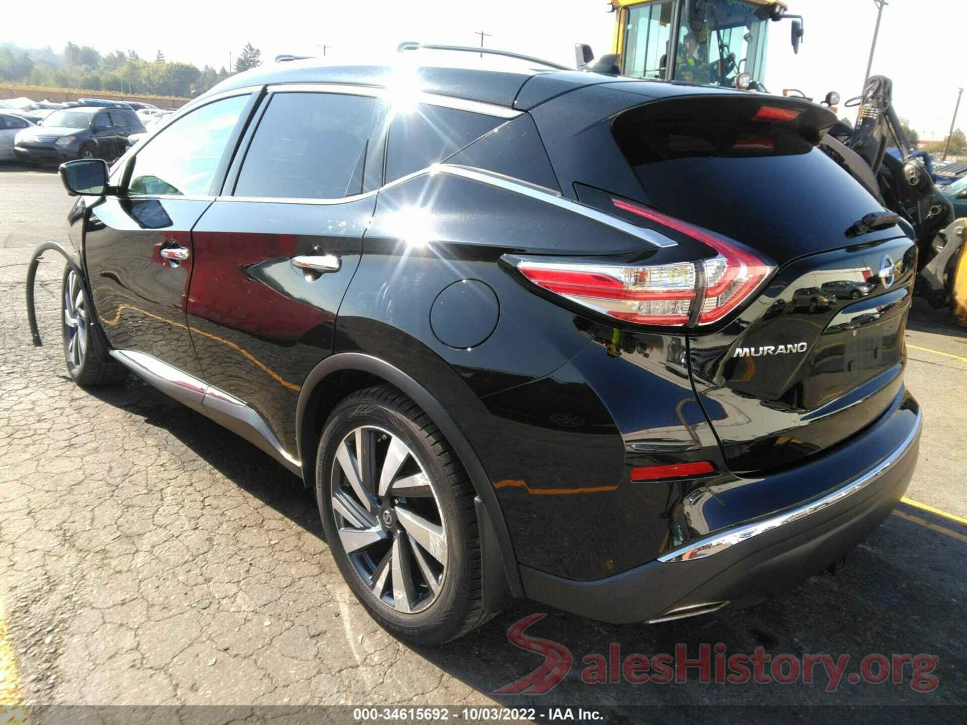 5N1AZ2MH8JN192466 2018 NISSAN MURANO