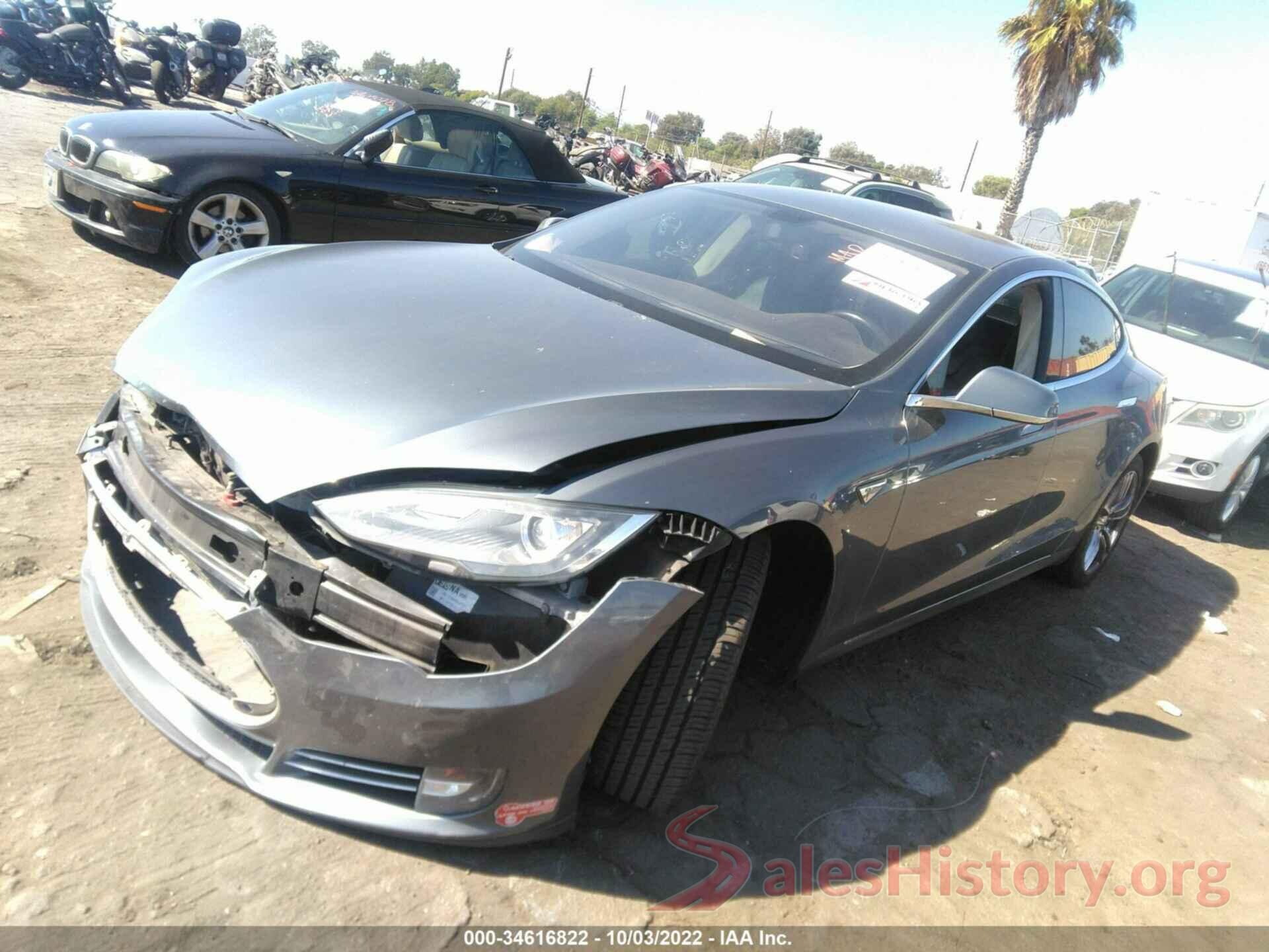 5YJSA1CG2DFP23358 2013 TESLA MODEL S