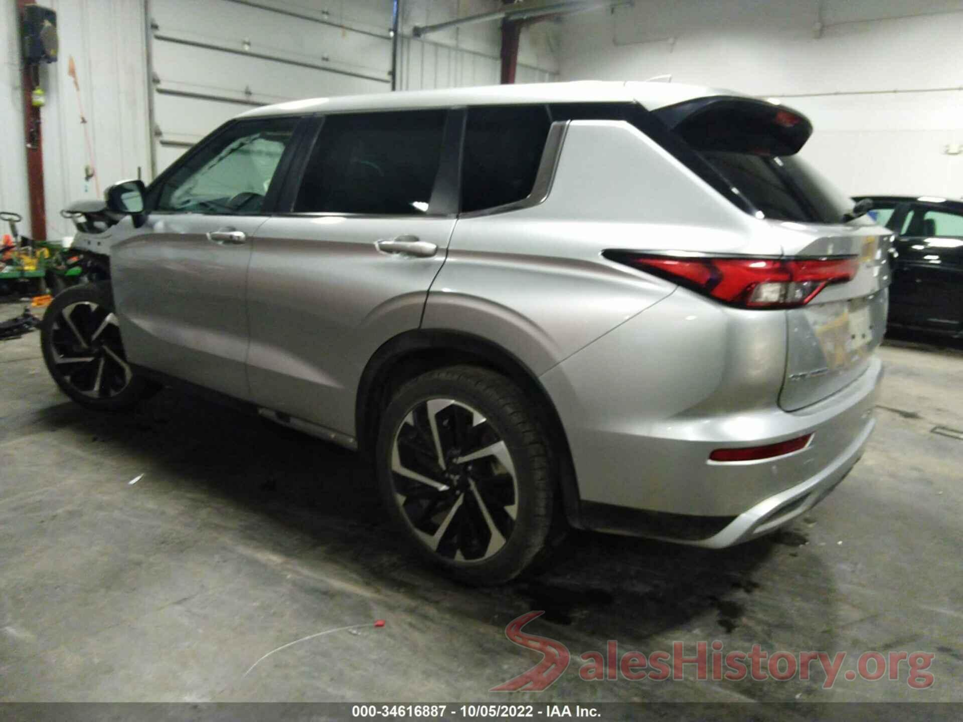 JA4J4UA84NZ039160 2022 MITSUBISHI OUTLANDER