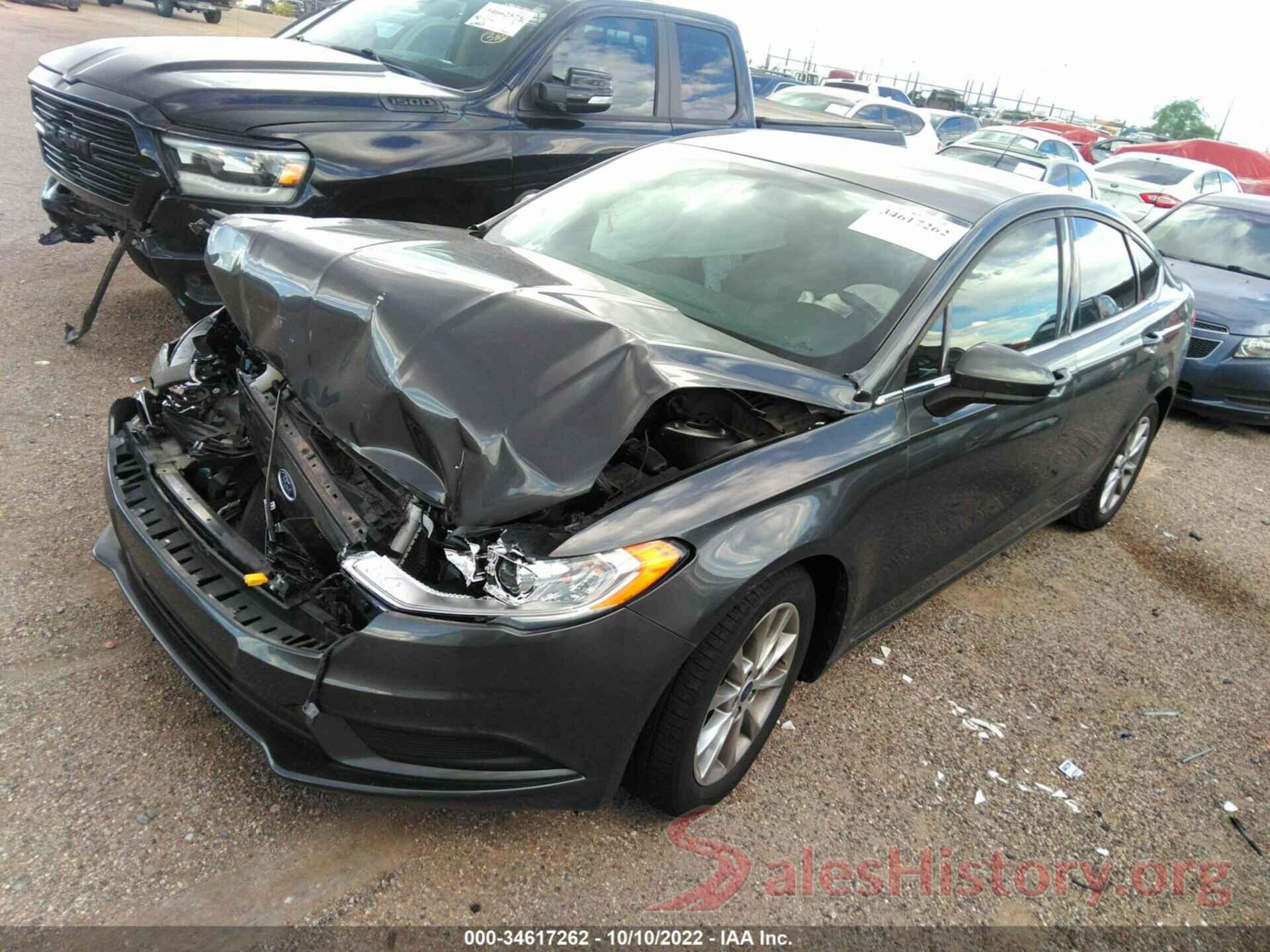 3FA6P0G78HR195517 2017 FORD FUSION