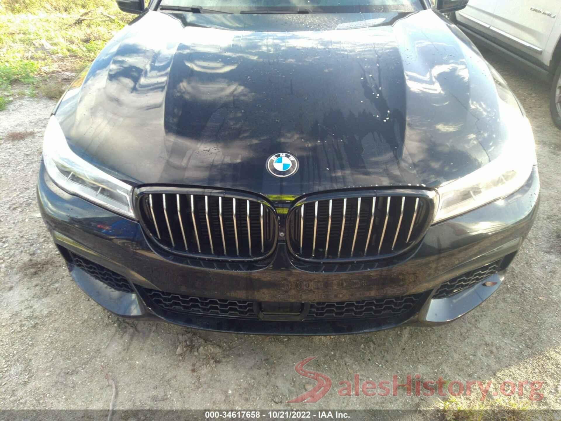 WBA7F0C56KGM25640 2019 BMW 7 SERIES