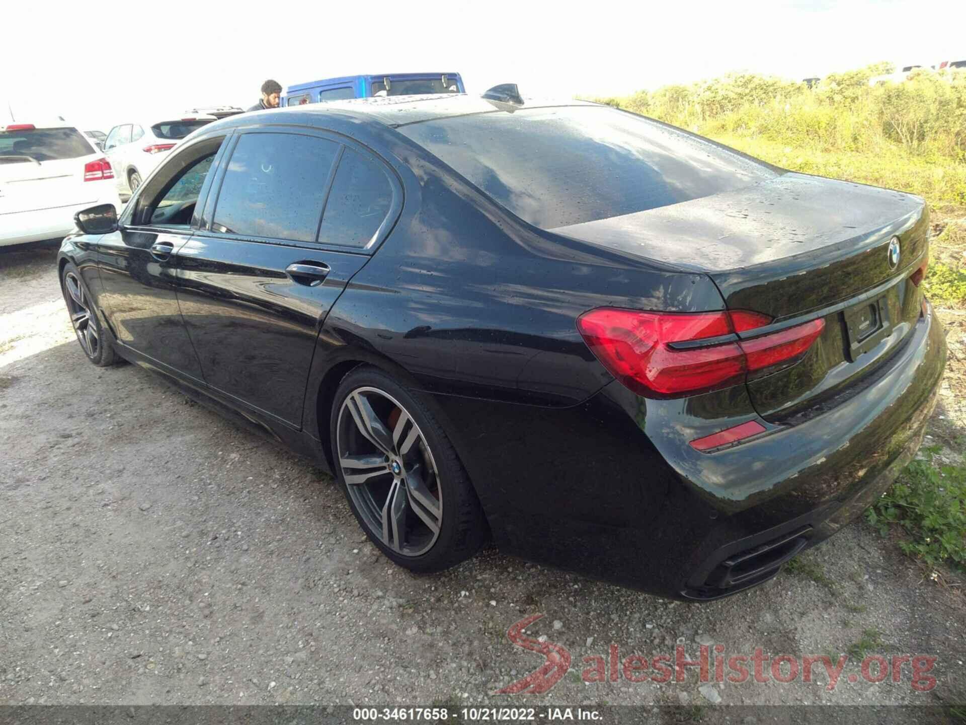 WBA7F0C56KGM25640 2019 BMW 7 SERIES