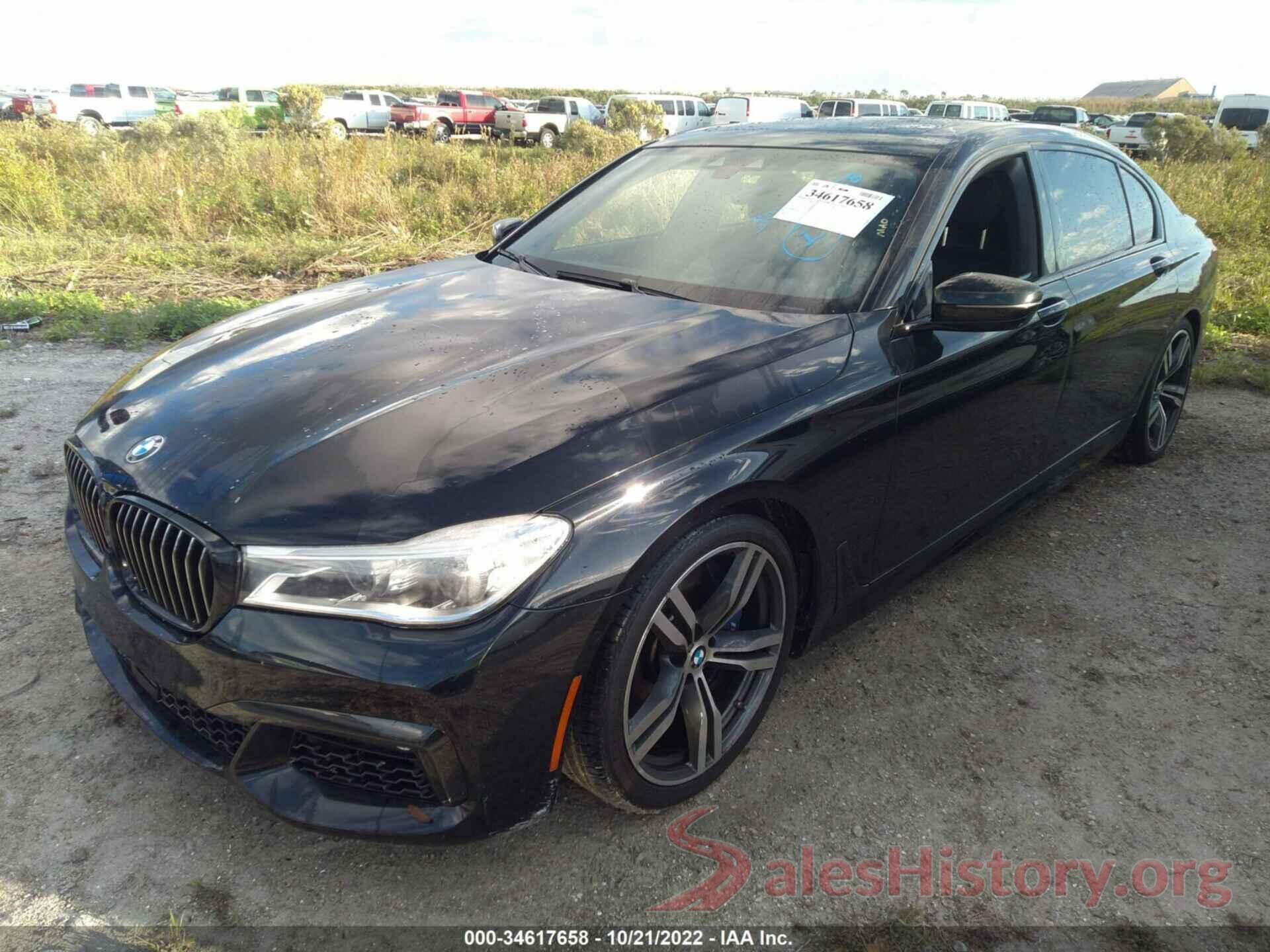 WBA7F0C56KGM25640 2019 BMW 7 SERIES