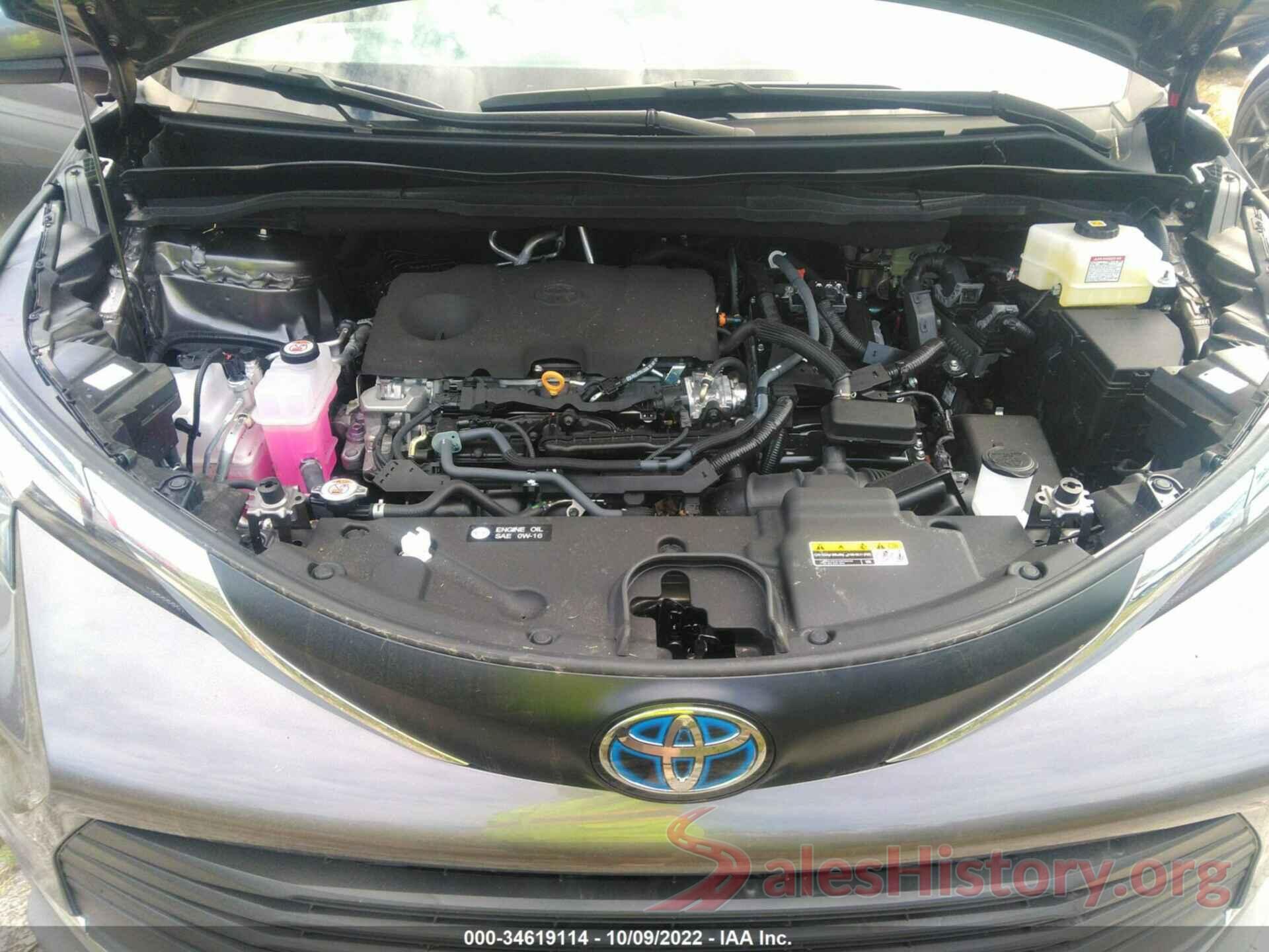 5TDYRKECXNS124515 2022 TOYOTA SIENNA