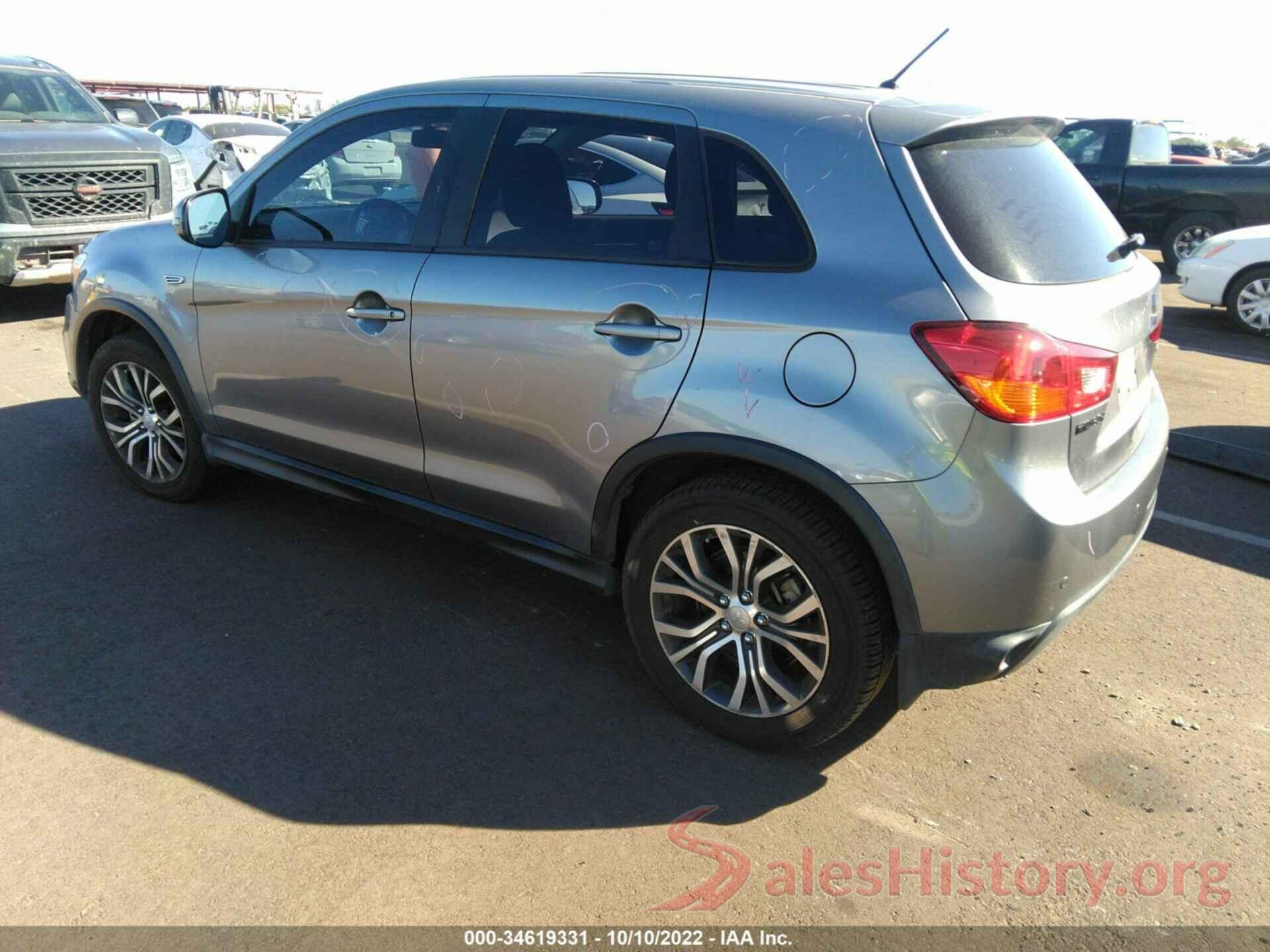 JA4AP3AUXGZ063724 2016 MITSUBISHI OUTLANDER SPORT