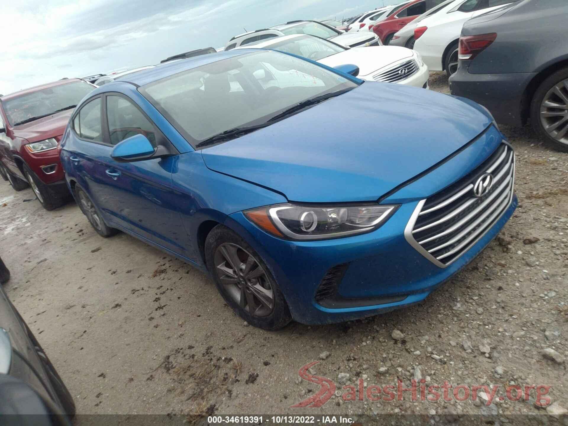 5NPD84LF6JH232981 2018 HYUNDAI ELANTRA