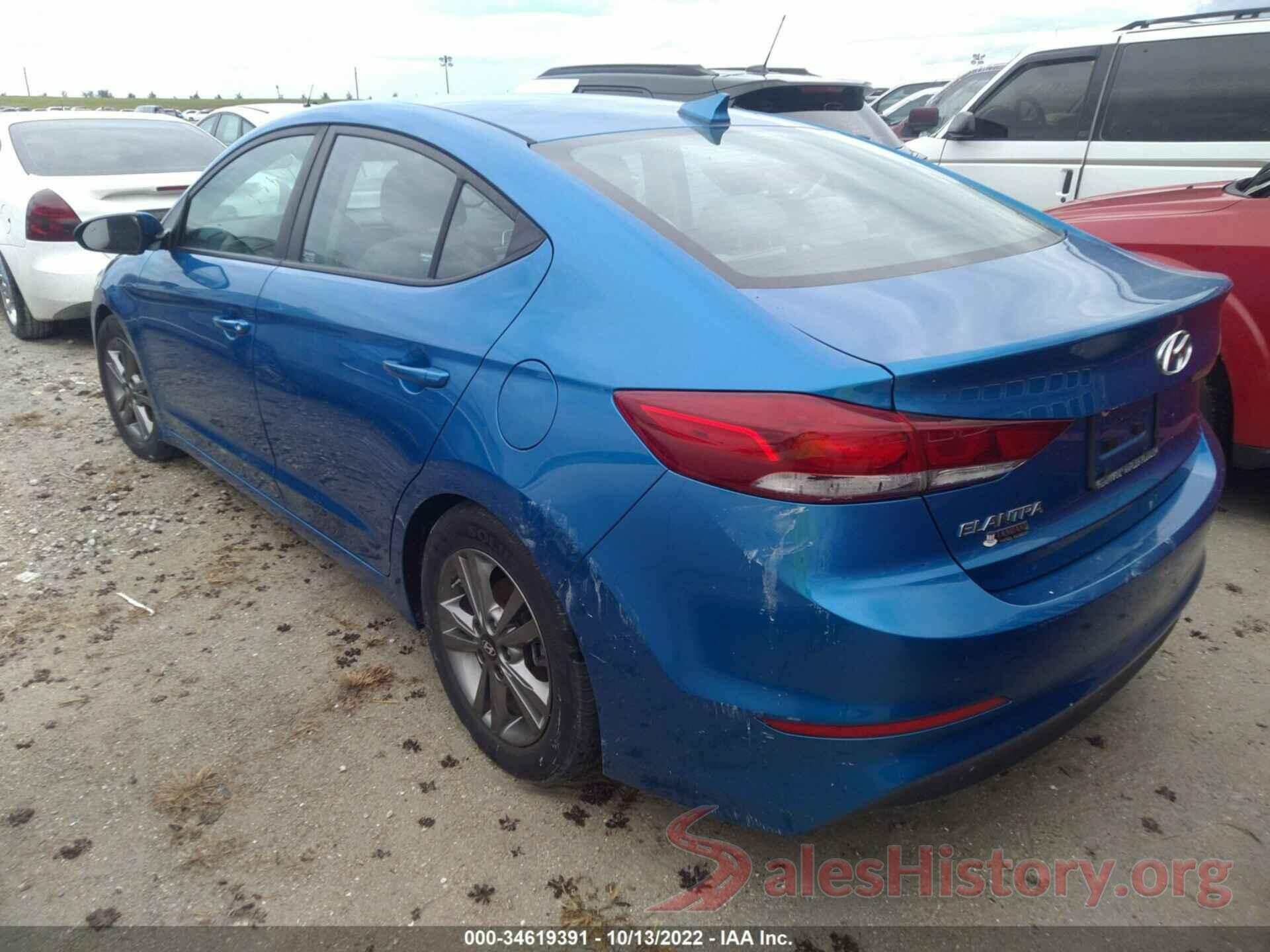 5NPD84LF6JH232981 2018 HYUNDAI ELANTRA