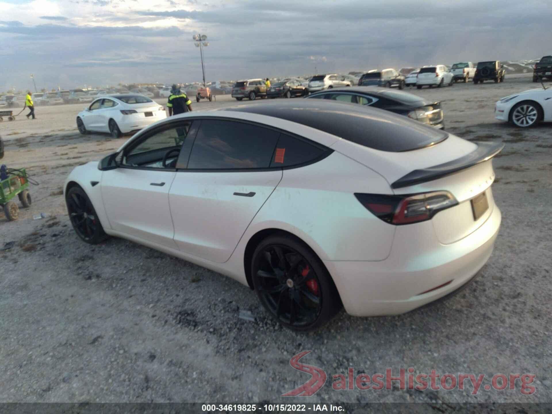 5YJ3E1EB2MF849939 2021 TESLA MODEL 3