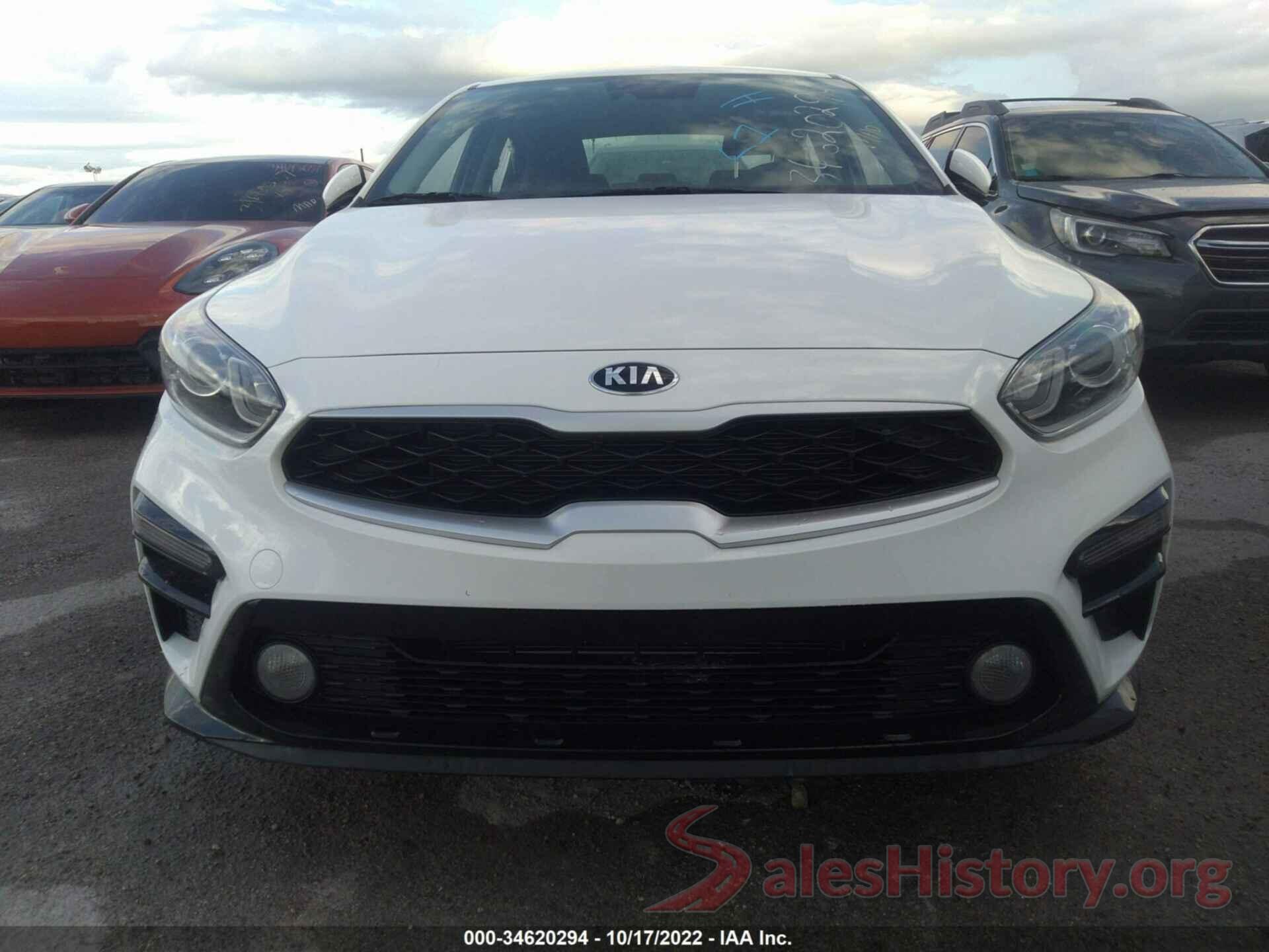 3KPF24AD6LE213995 2020 KIA FORTE