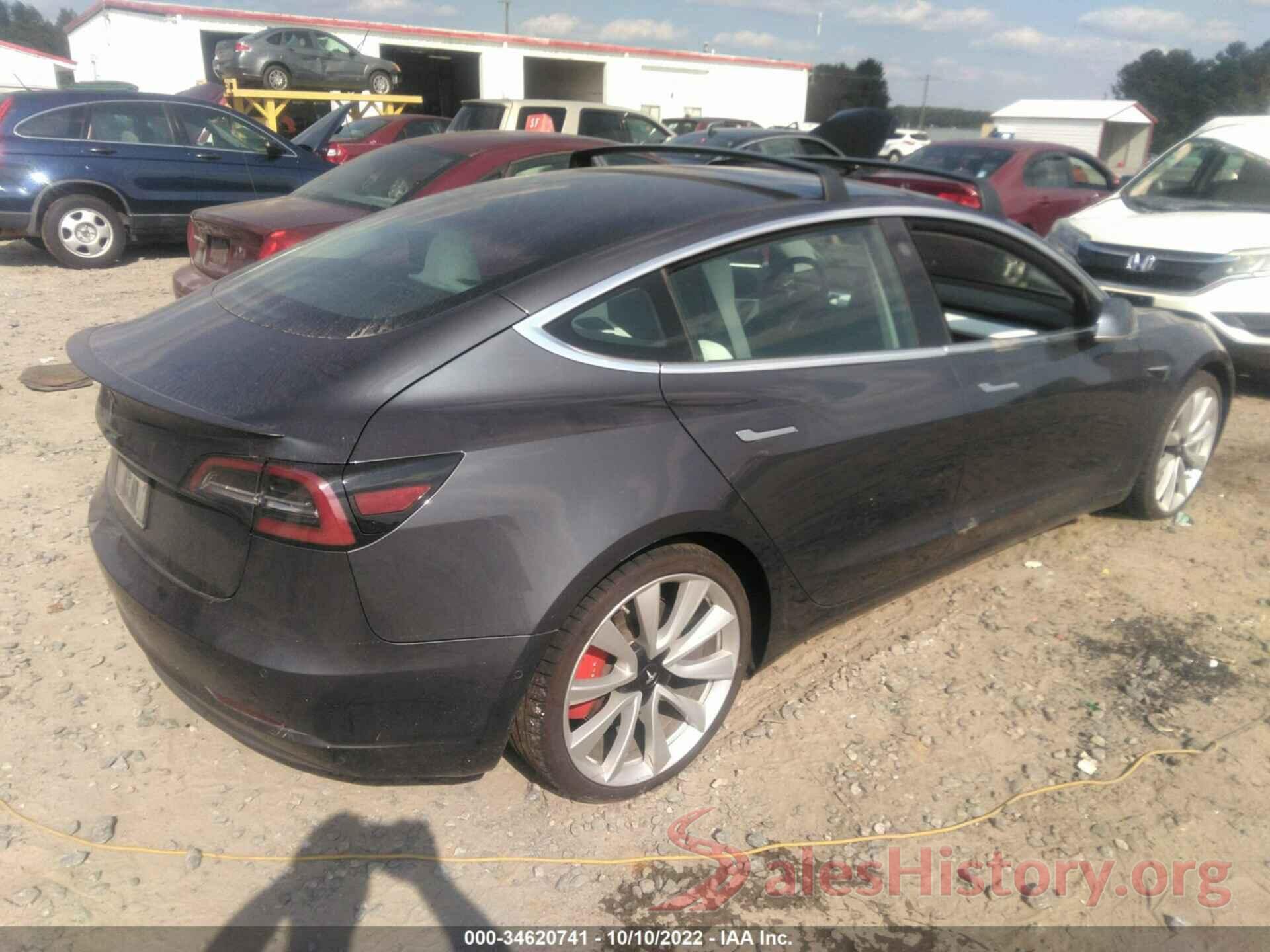 5YJ3E1EB3KF438840 2019 TESLA MODEL 3