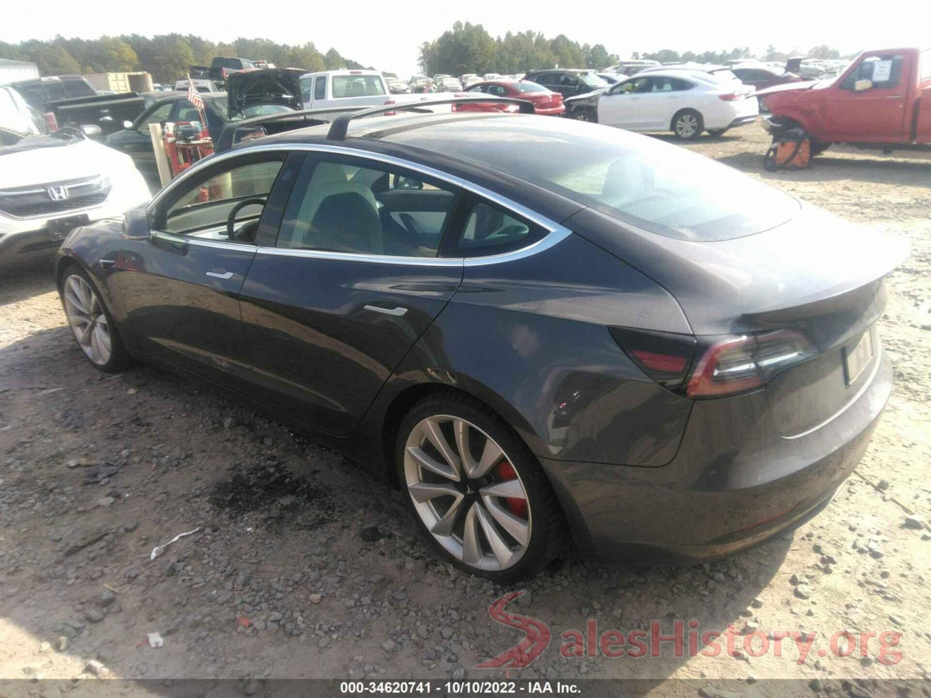 5YJ3E1EB3KF438840 2019 TESLA MODEL 3