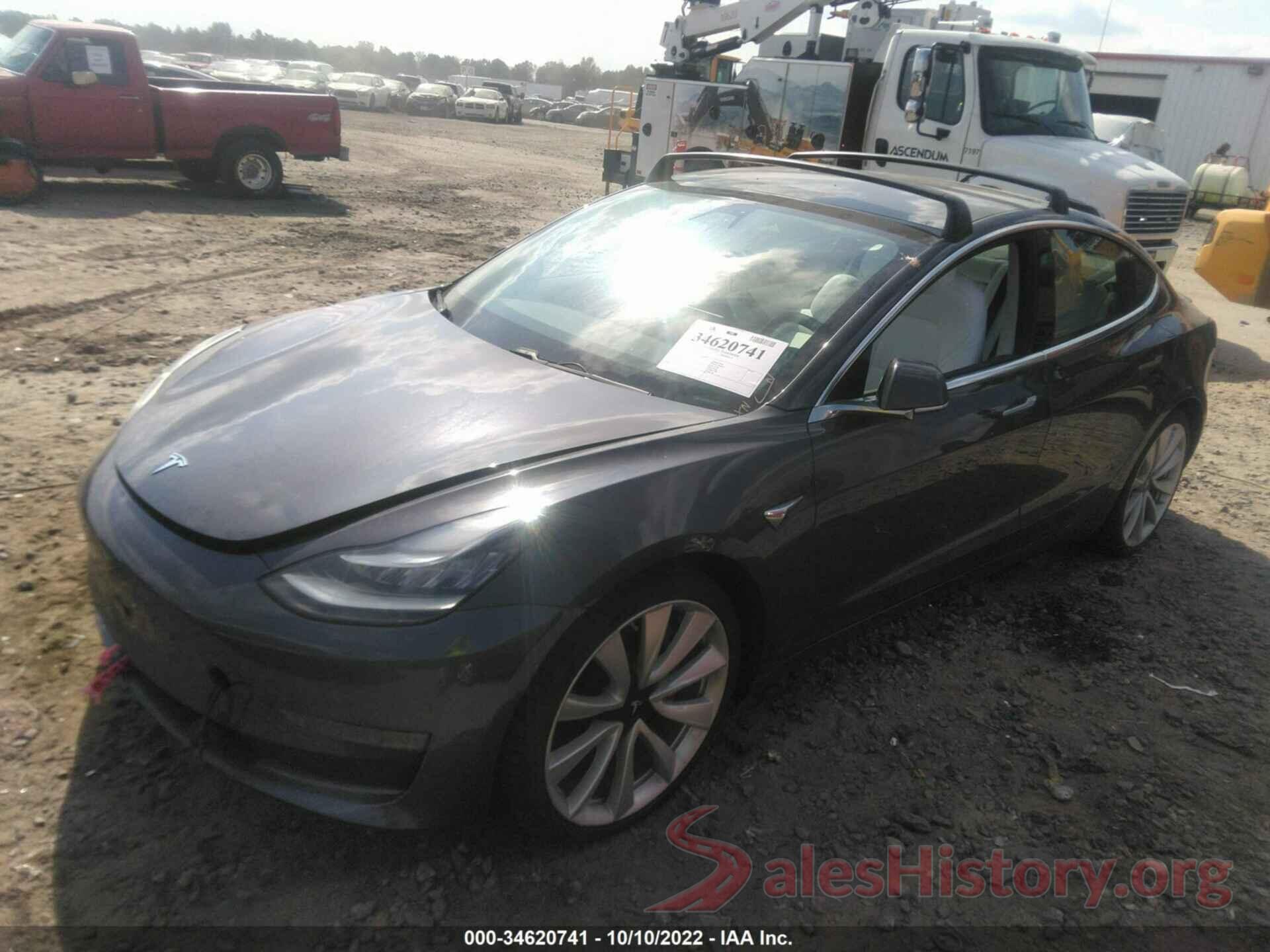 5YJ3E1EB3KF438840 2019 TESLA MODEL 3