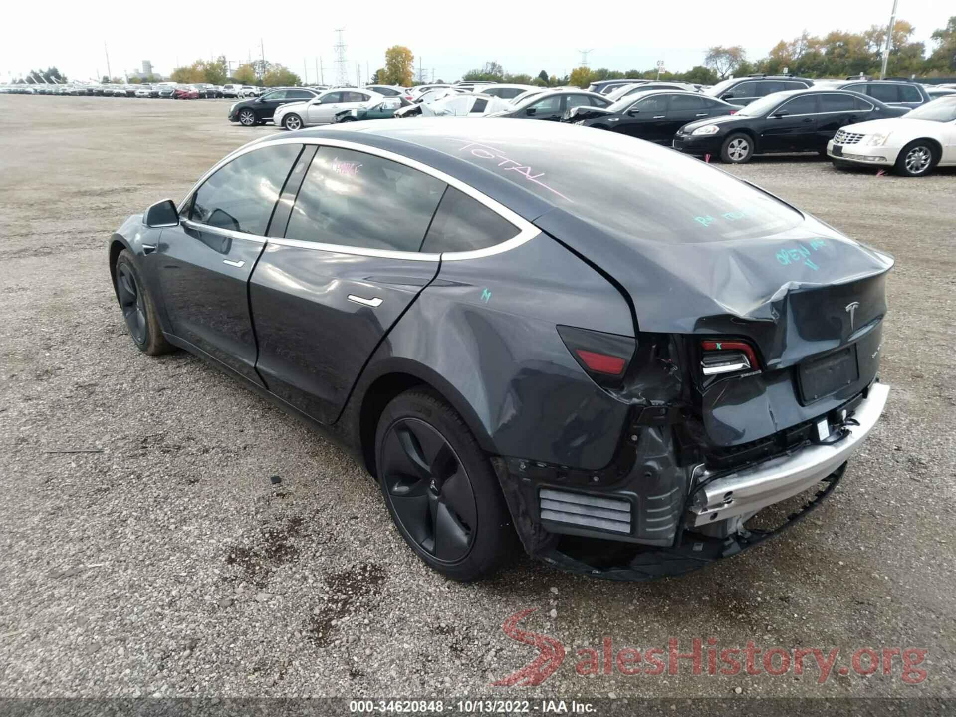 5YJ3E1EB0LF663718 2020 TESLA MODEL 3