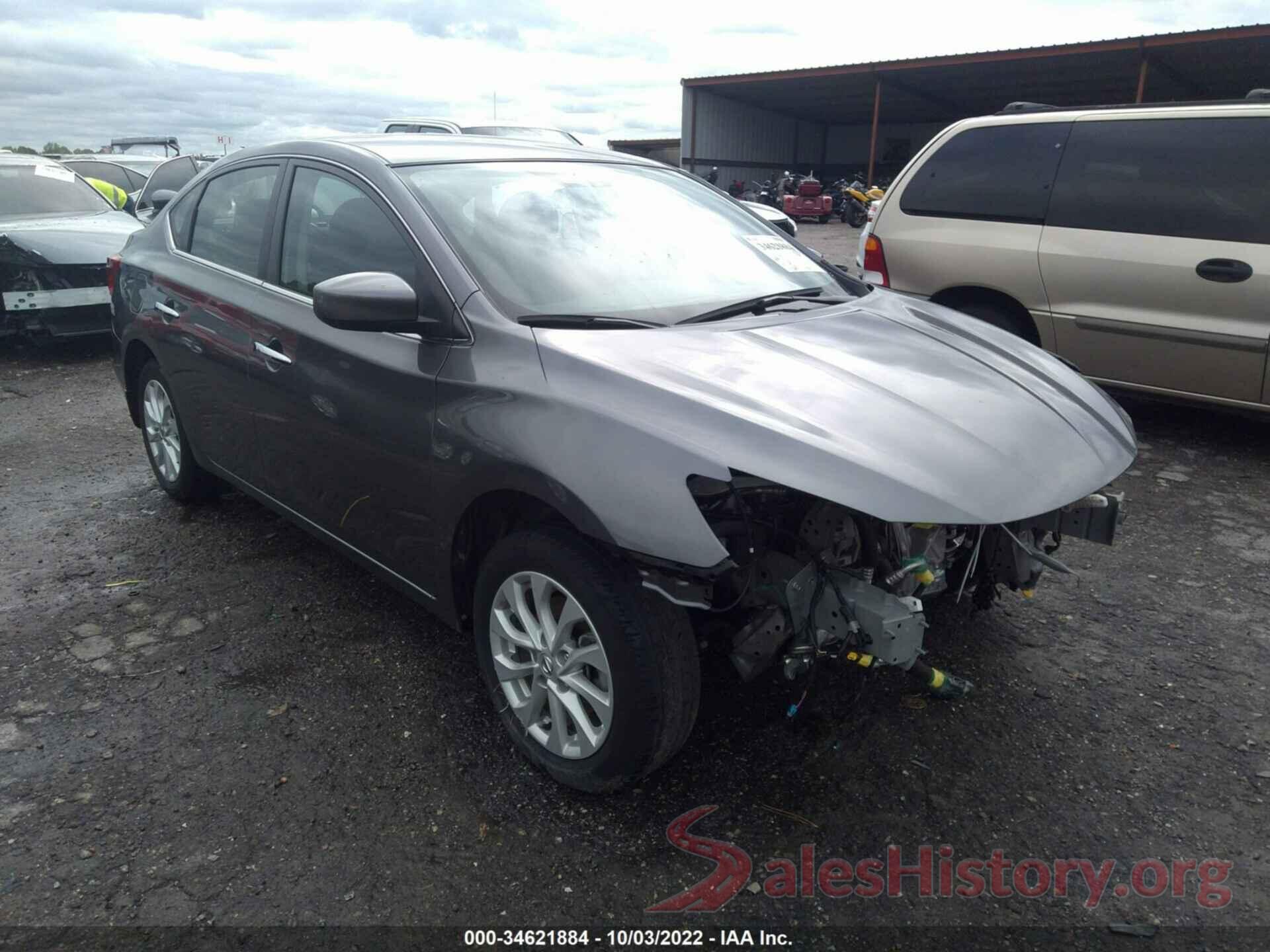 3N1AB7AP2KY398438 2019 NISSAN SENTRA