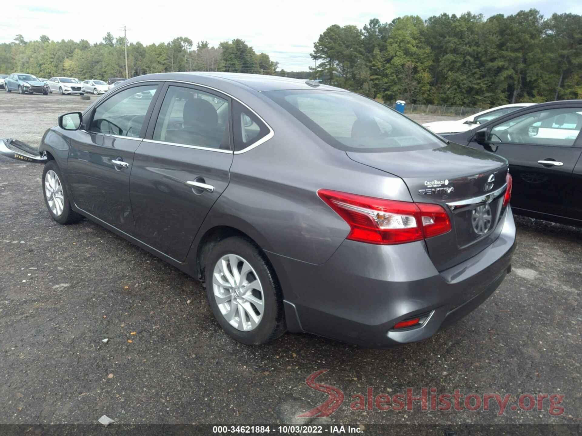 3N1AB7AP2KY398438 2019 NISSAN SENTRA