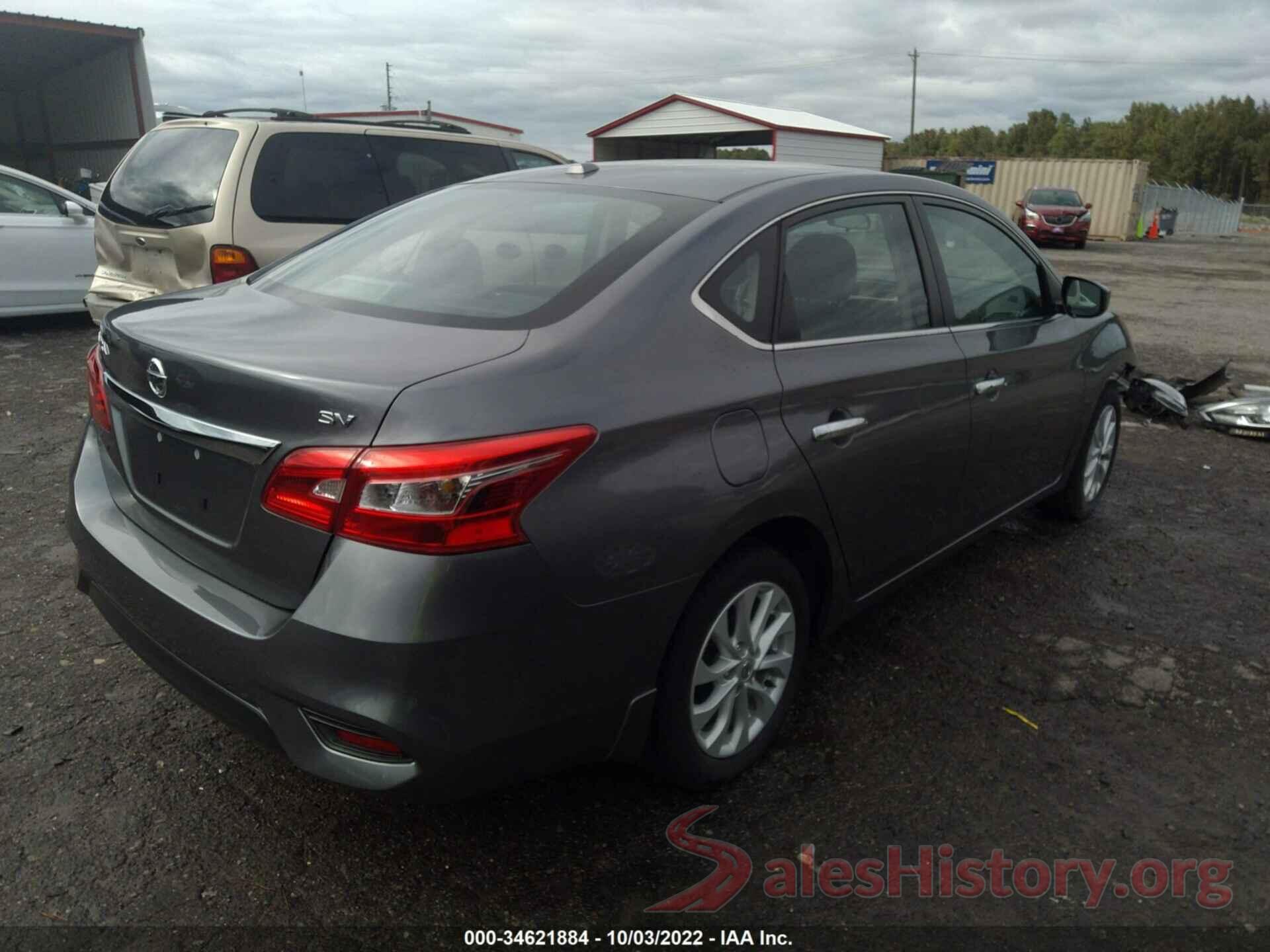 3N1AB7AP2KY398438 2019 NISSAN SENTRA