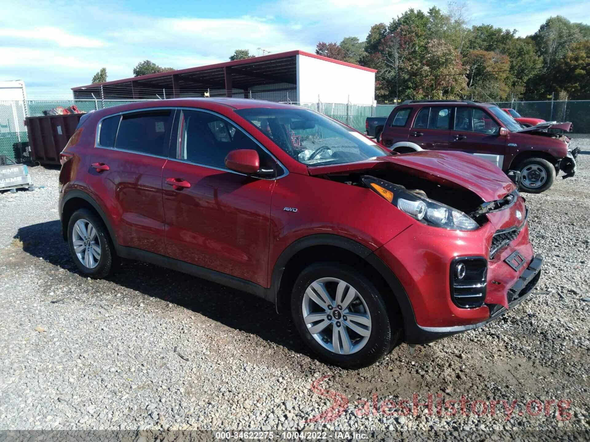 KNDPMCAC8K7550019 2019 KIA SPORTAGE