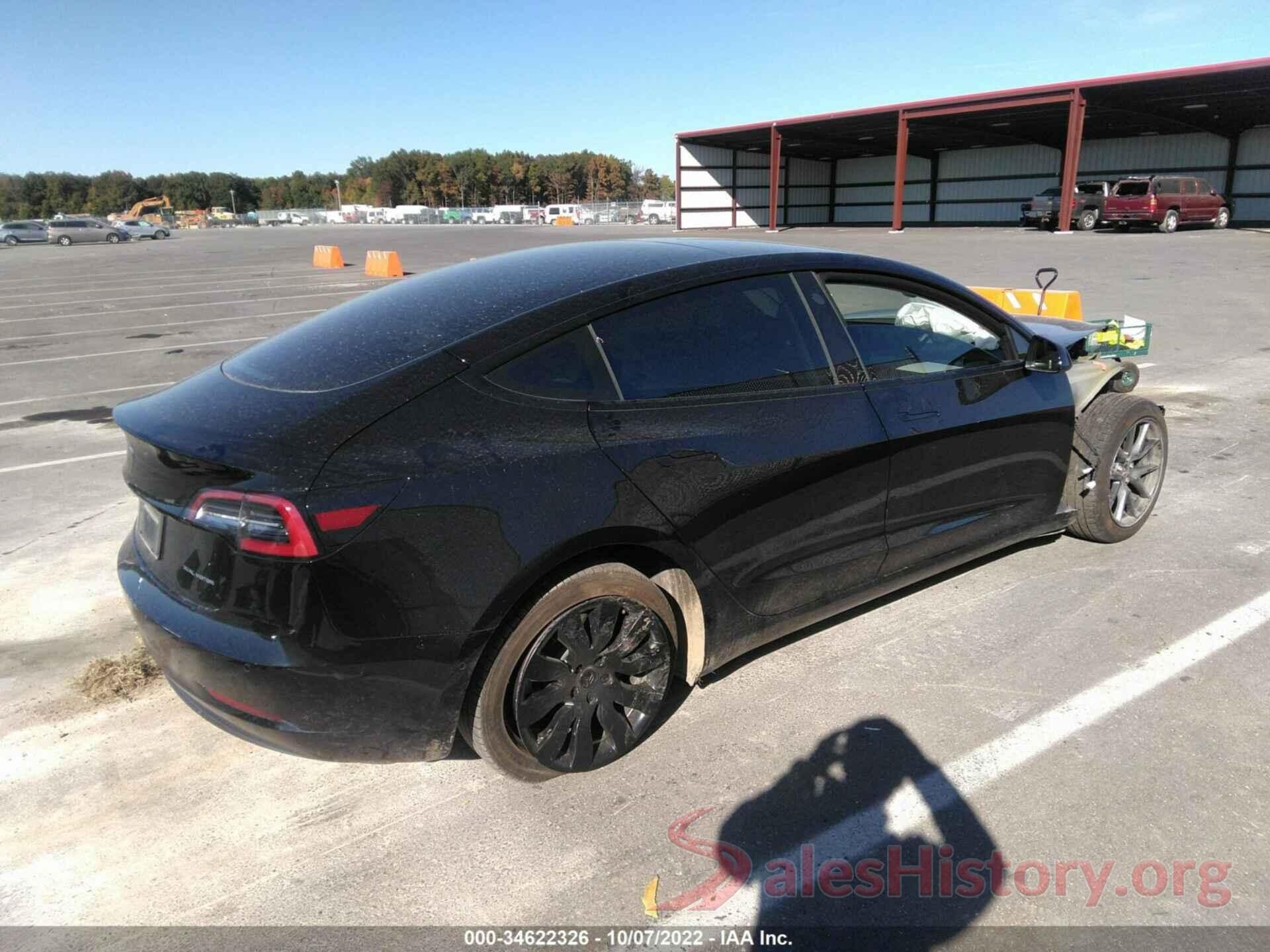 5YJ3E1EB6MF918065 2021 TESLA MODEL 3