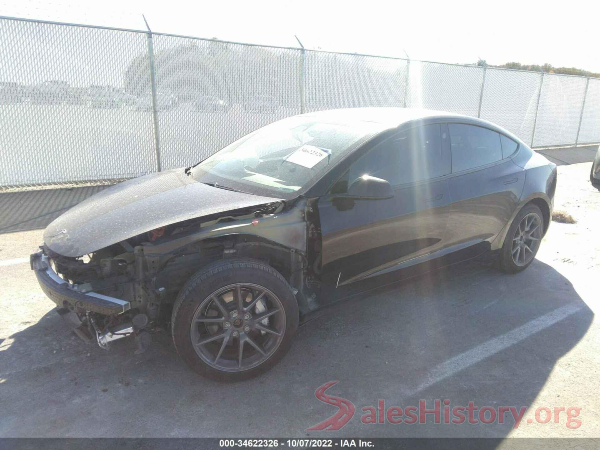 5YJ3E1EB6MF918065 2021 TESLA MODEL 3