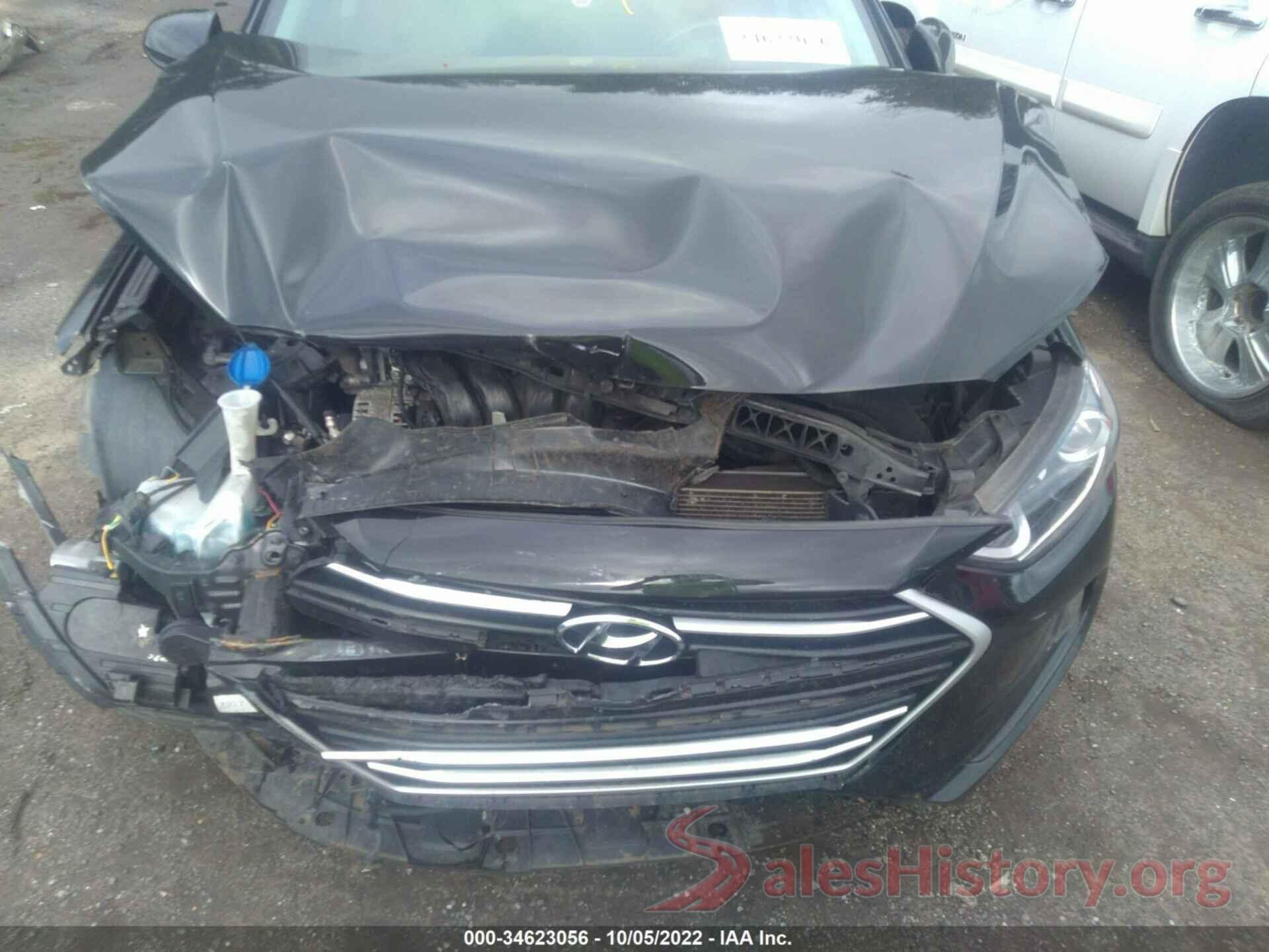 5NPD84LF7JH287987 2018 HYUNDAI ELANTRA