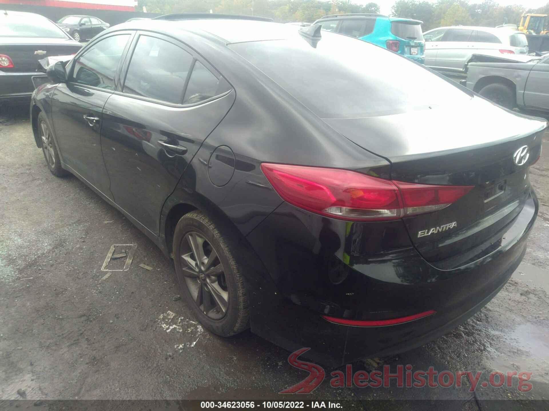 5NPD84LF7JH287987 2018 HYUNDAI ELANTRA