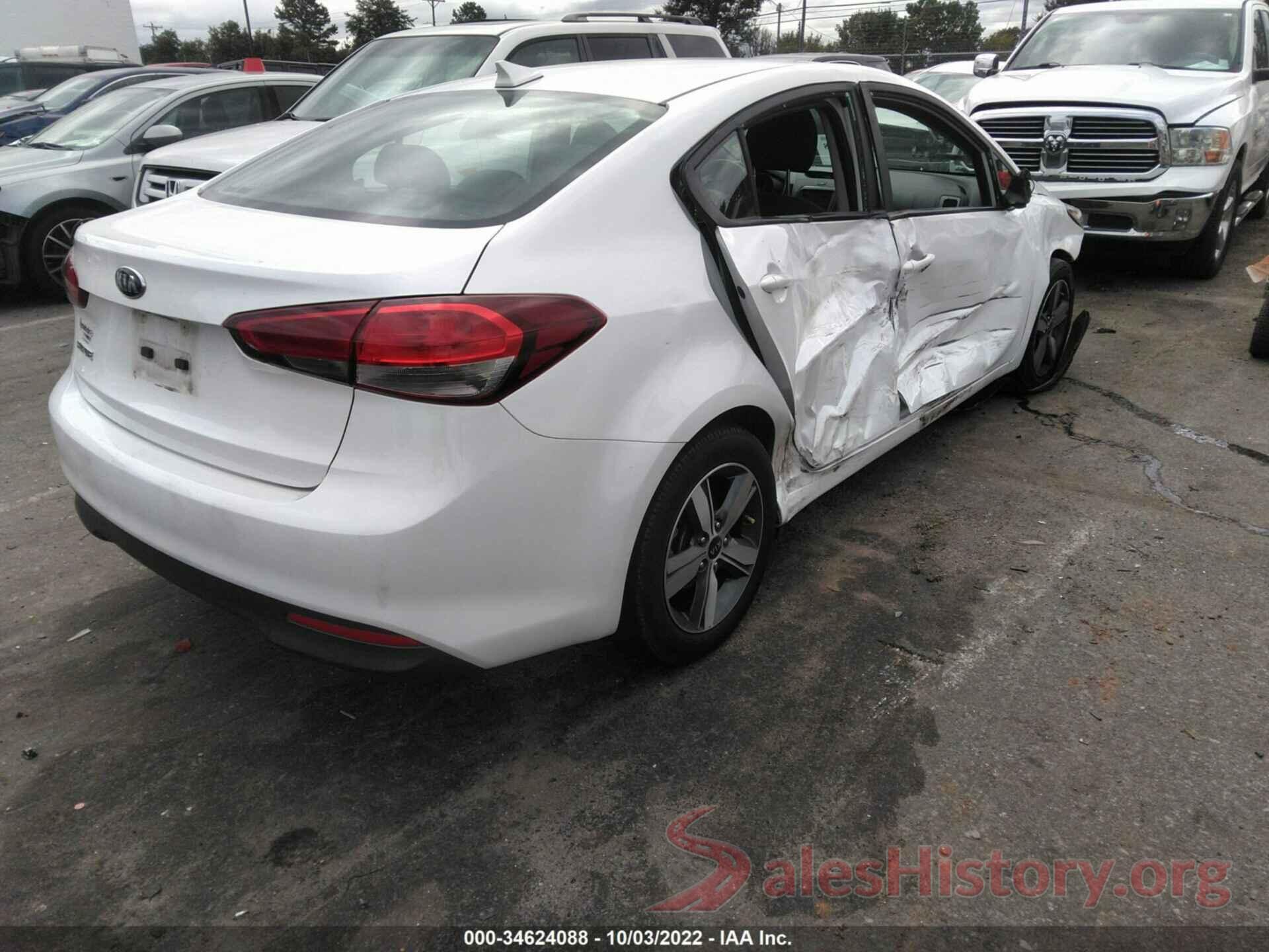 3KPFL4A7XJE200221 2018 KIA FORTE