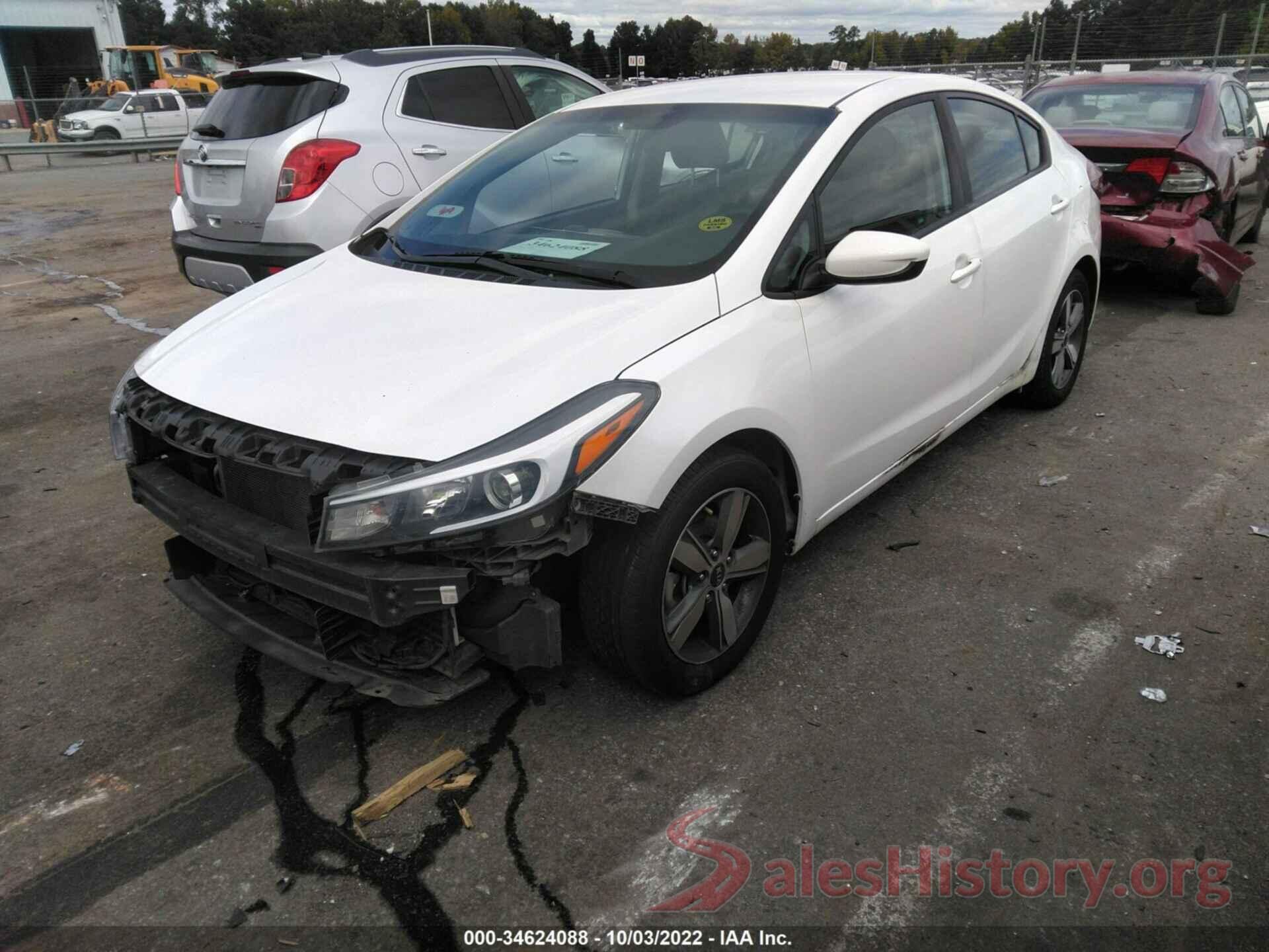 3KPFL4A7XJE200221 2018 KIA FORTE