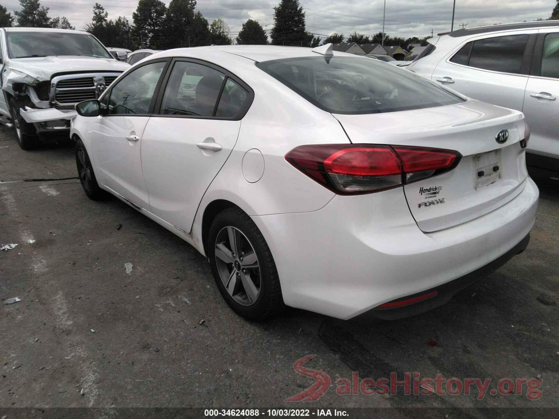 3KPFL4A7XJE200221 2018 KIA FORTE