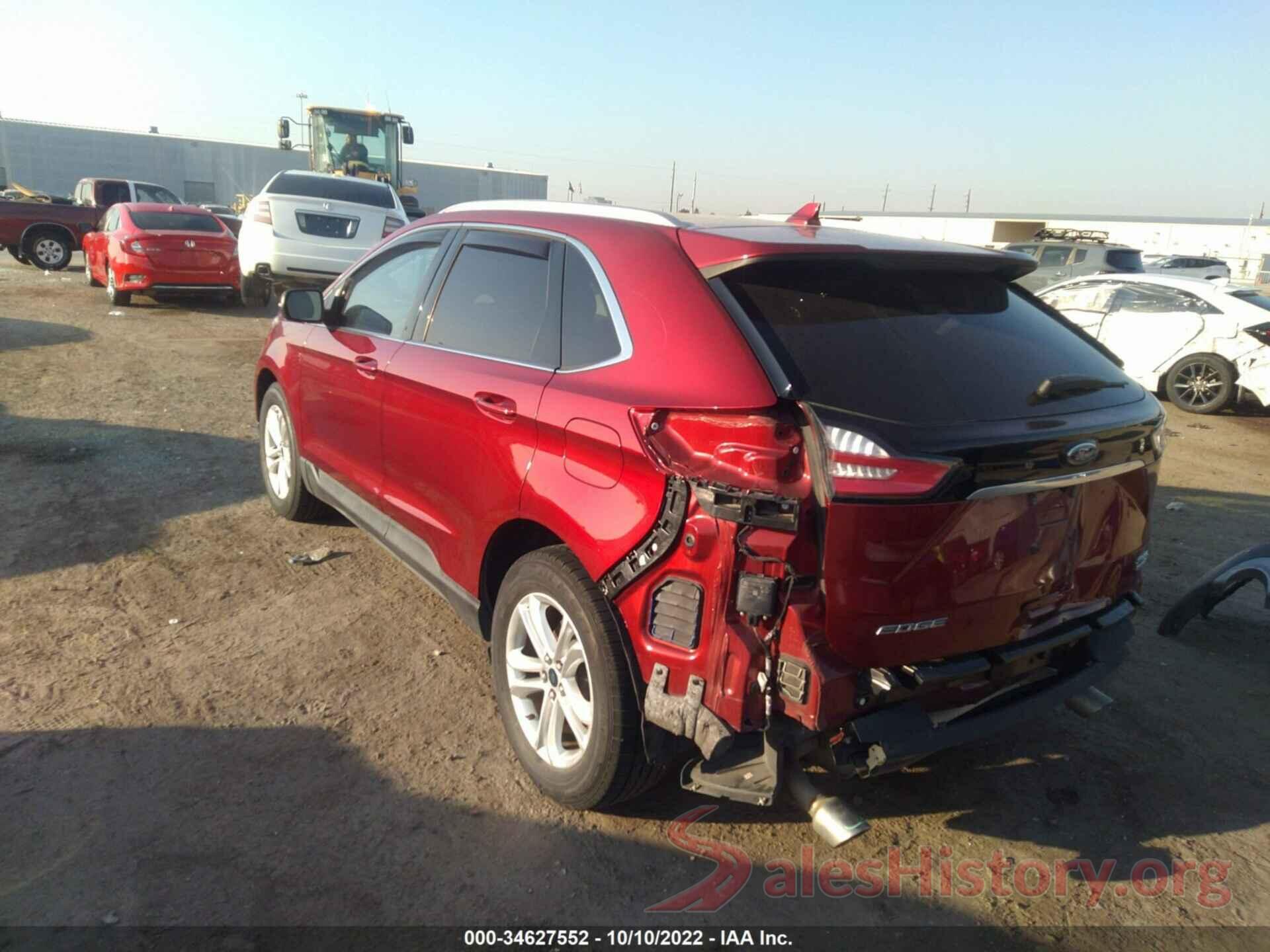 2FMPK3J90KBB63333 2019 FORD EDGE