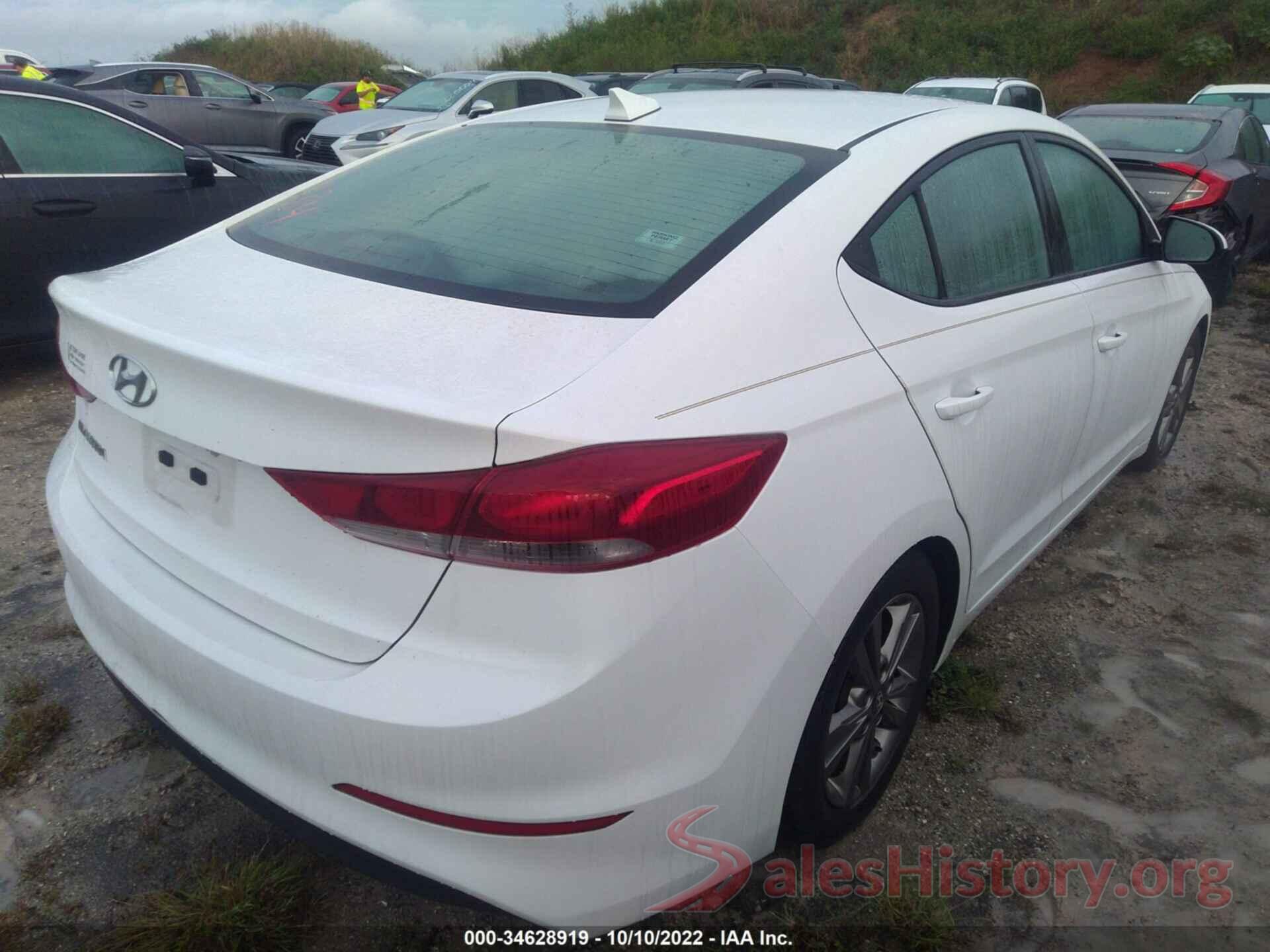 5NPD84LF6JH237310 2018 HYUNDAI ELANTRA