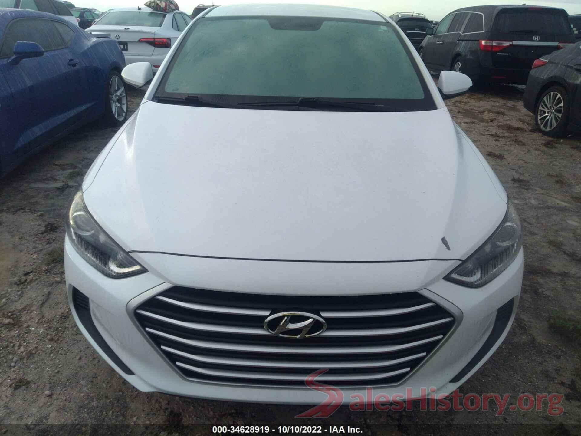 5NPD84LF6JH237310 2018 HYUNDAI ELANTRA