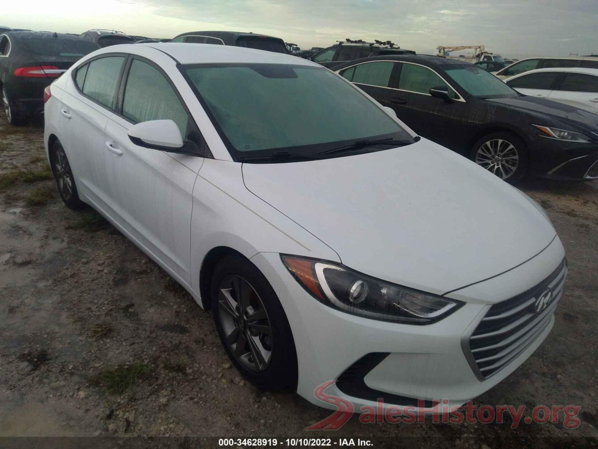 5NPD84LF6JH237310 2018 HYUNDAI ELANTRA