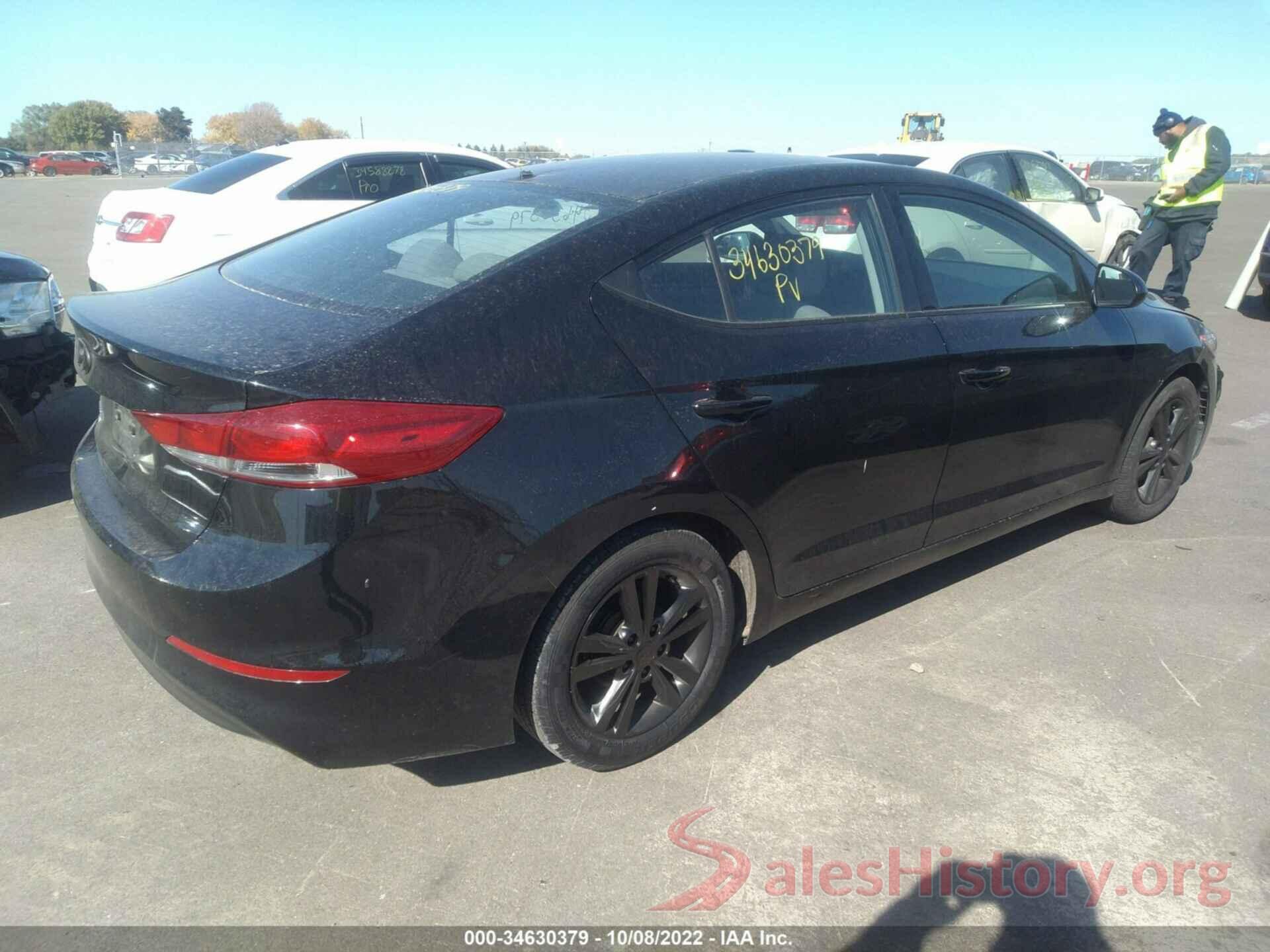 5NPD84LF2HH124349 2017 HYUNDAI ELANTRA