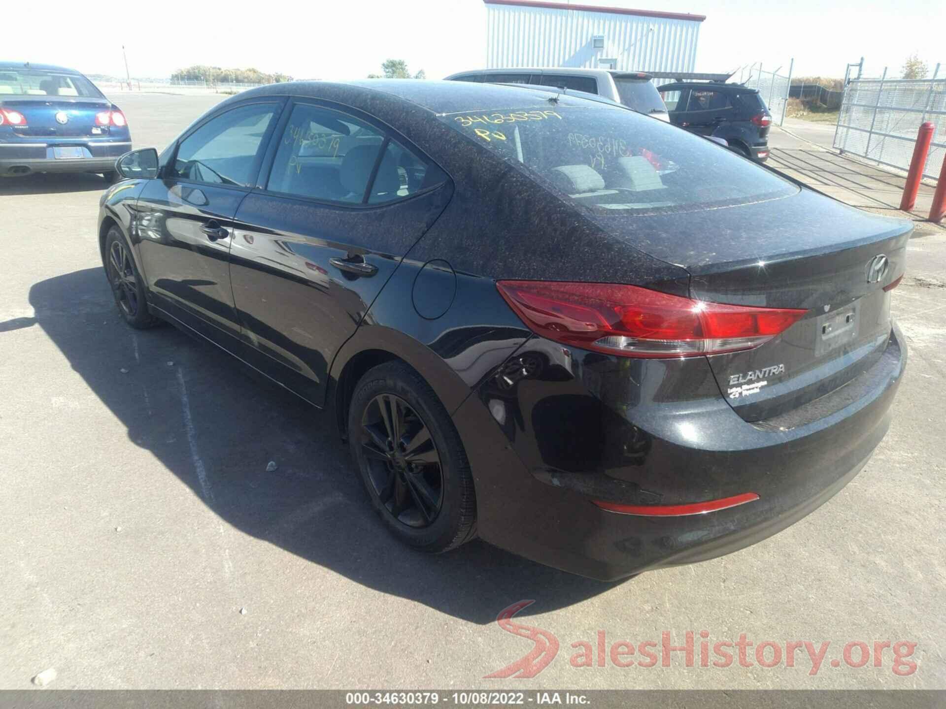 5NPD84LF2HH124349 2017 HYUNDAI ELANTRA