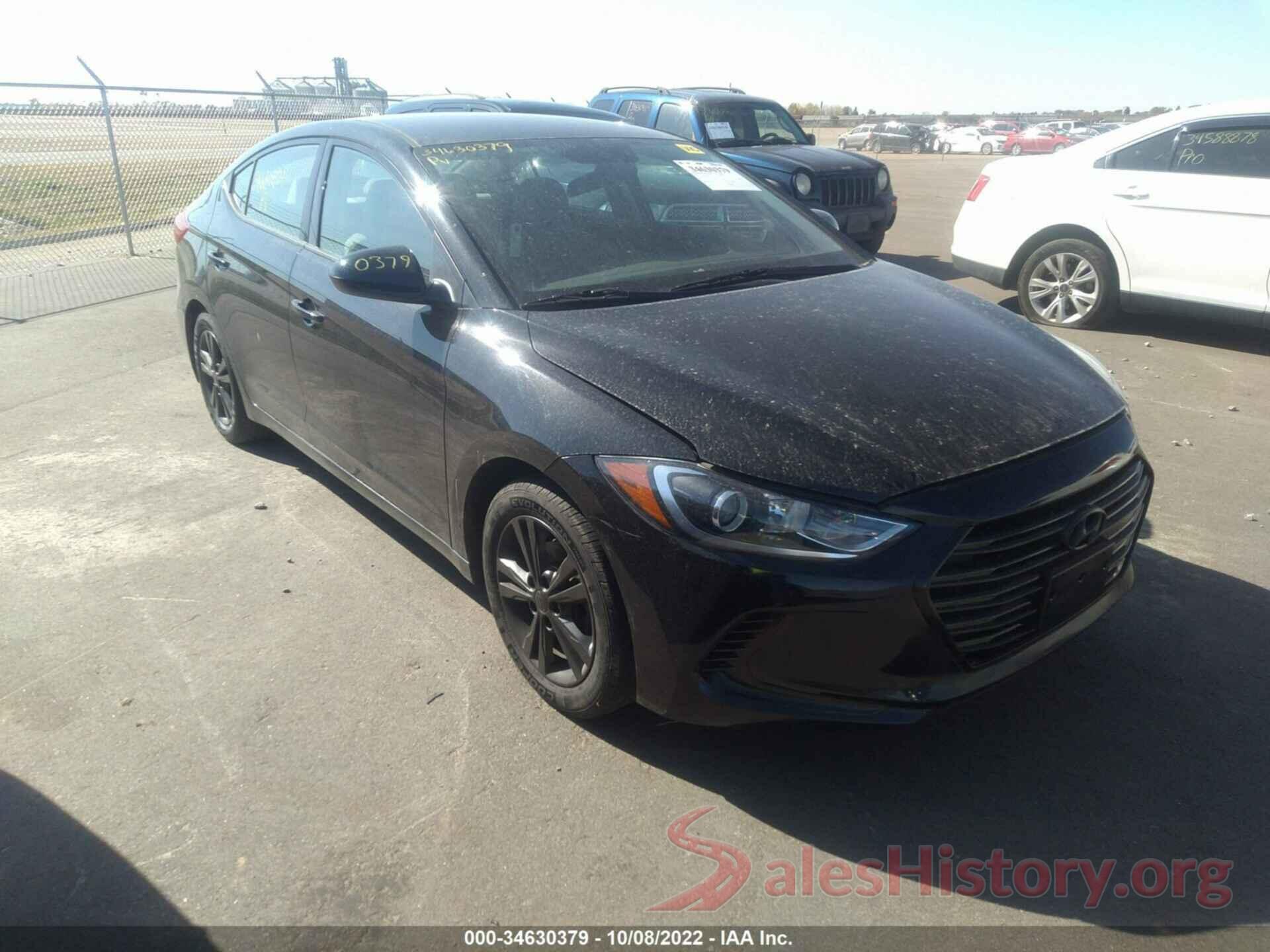 5NPD84LF2HH124349 2017 HYUNDAI ELANTRA