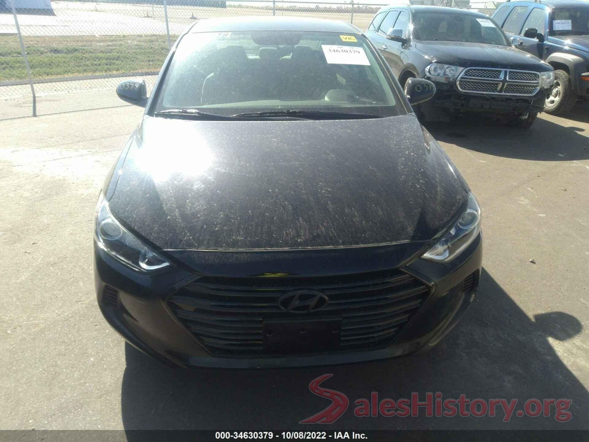 5NPD84LF2HH124349 2017 HYUNDAI ELANTRA