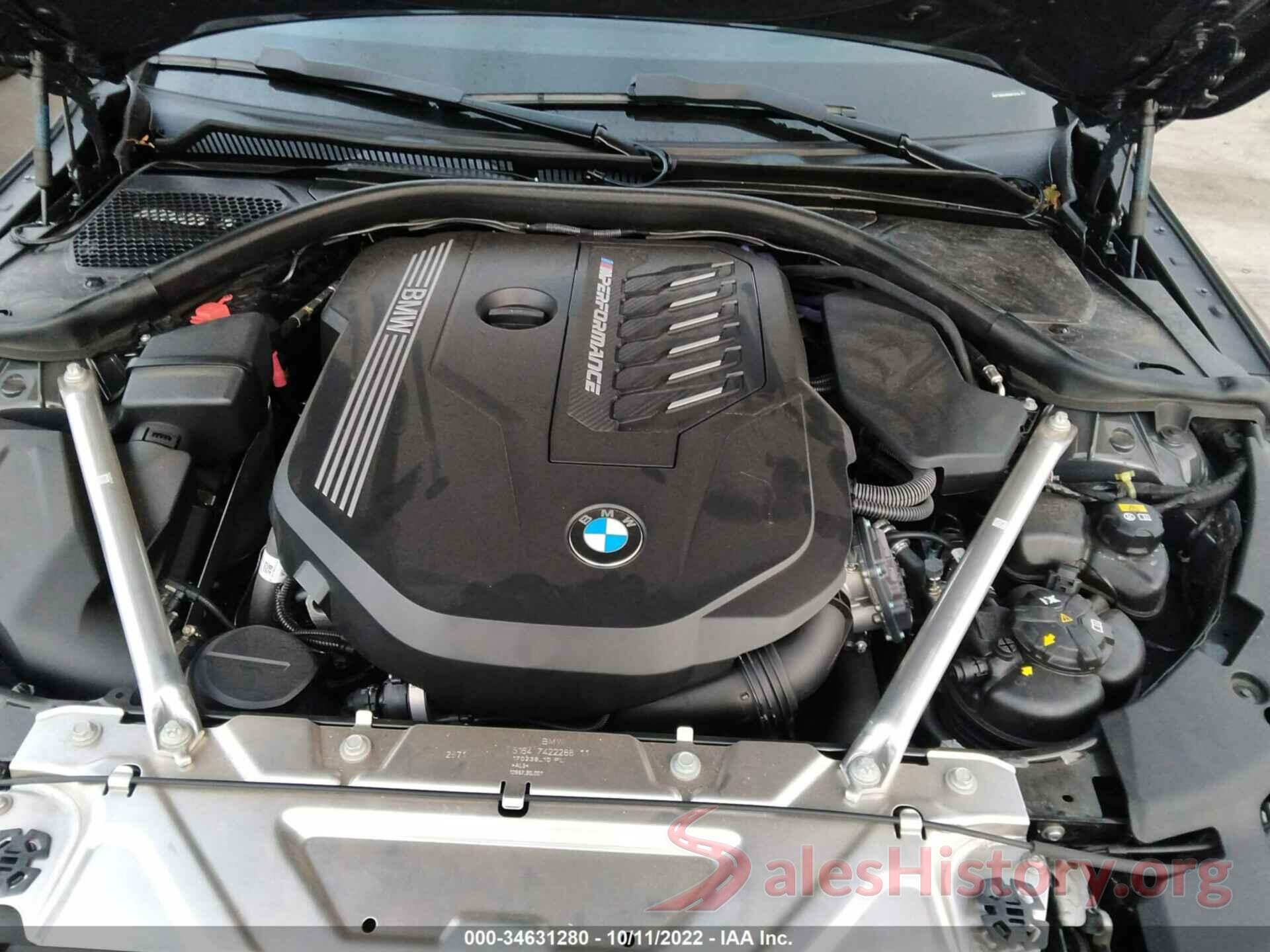 WBA13AW04NFM01416 2022 BMW 4 SERIES