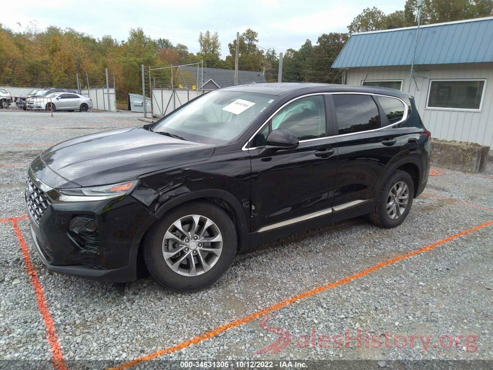 5NMS23AD0KH009287 2019 HYUNDAI SANTA FE