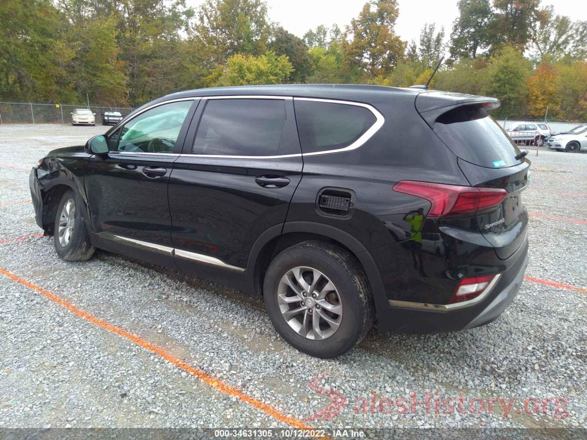 5NMS23AD0KH009287 2019 HYUNDAI SANTA FE