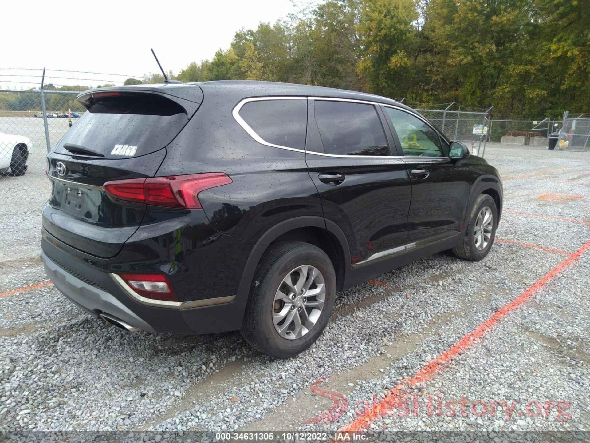 5NMS23AD0KH009287 2019 HYUNDAI SANTA FE