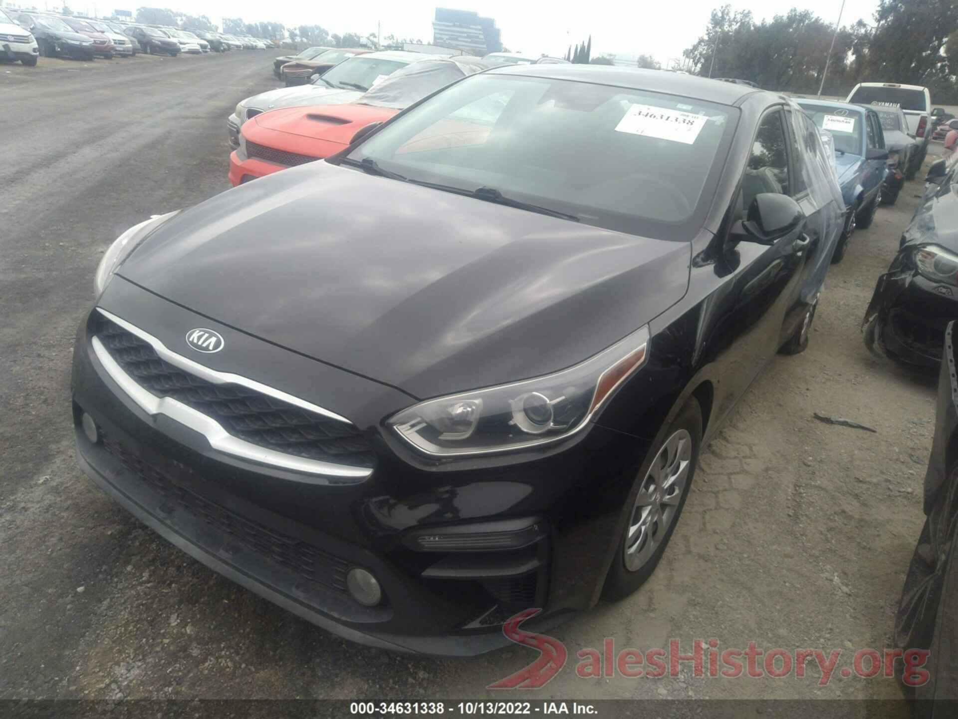 3KPF24AD9KE081314 2019 KIA FORTE