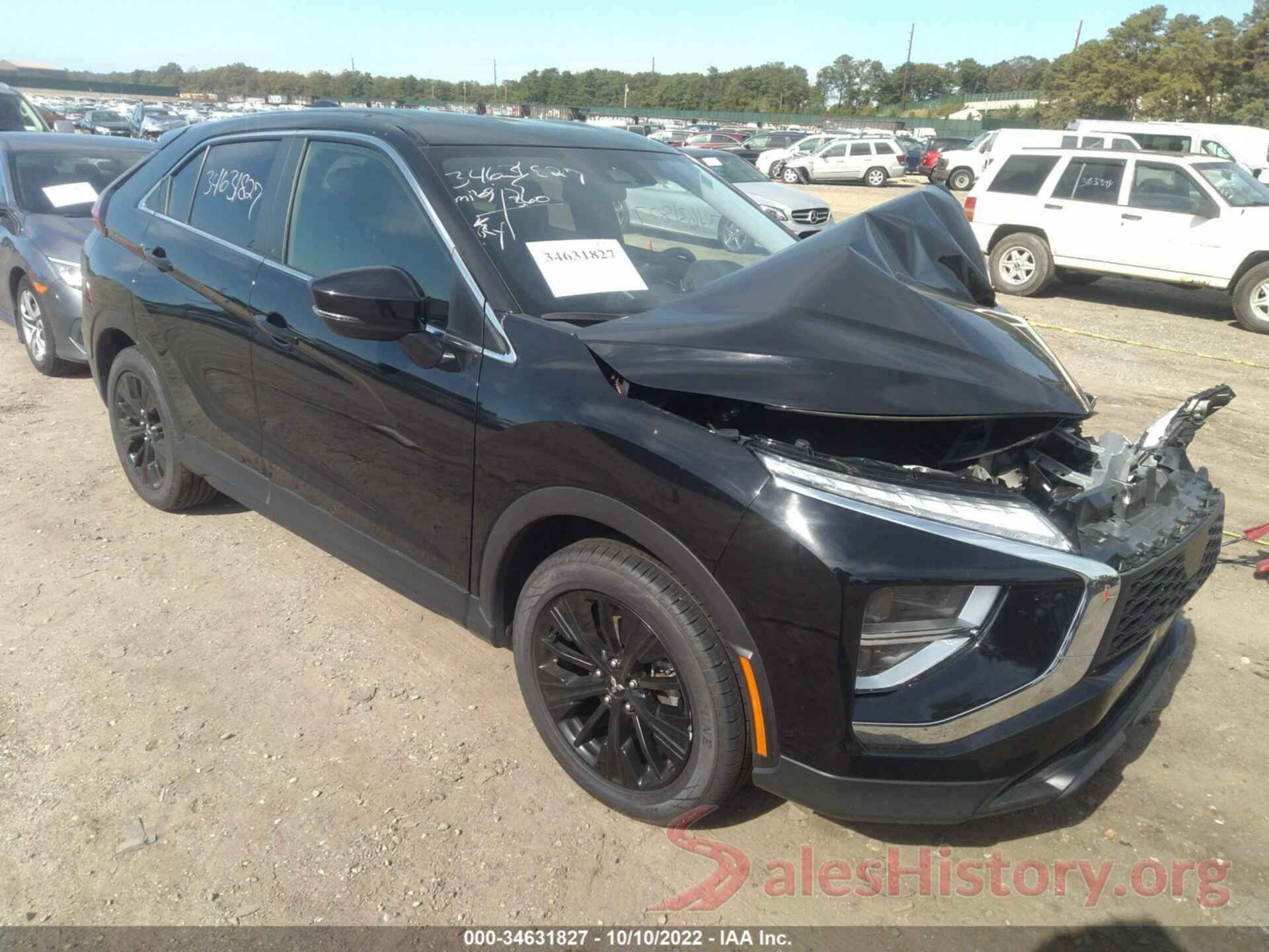 JA4ASVAA8NZ003017 2022 MITSUBISHI ECLIPSE CROSS