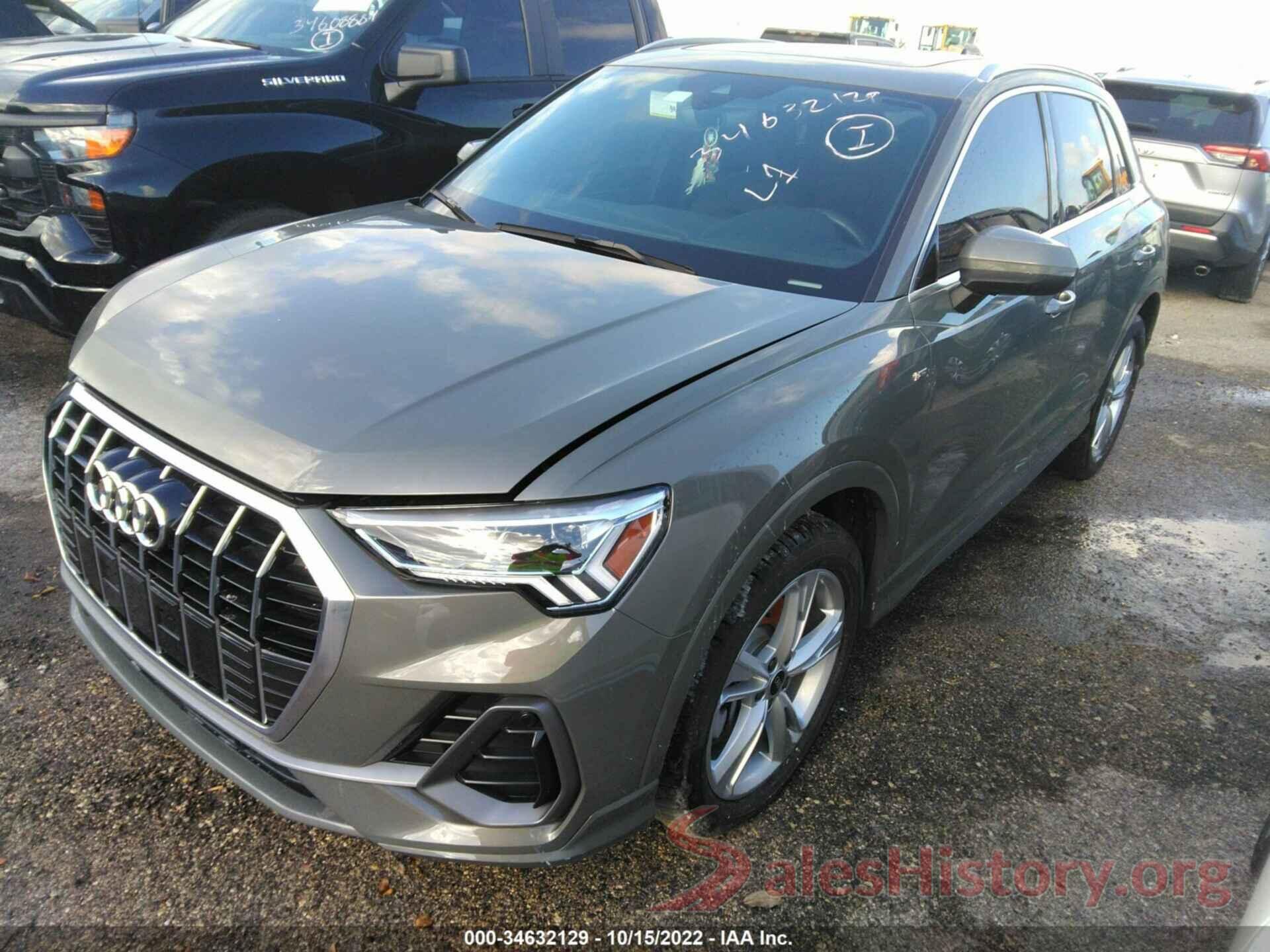 WA1EECF31N1089518 2022 AUDI Q3