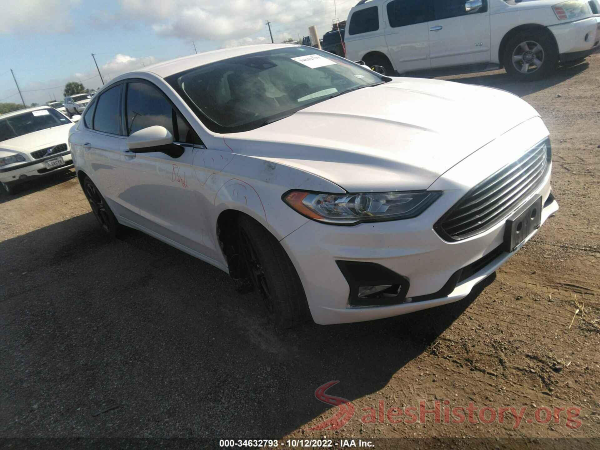 3FA6P0HD1KR170518 2019 FORD FUSION