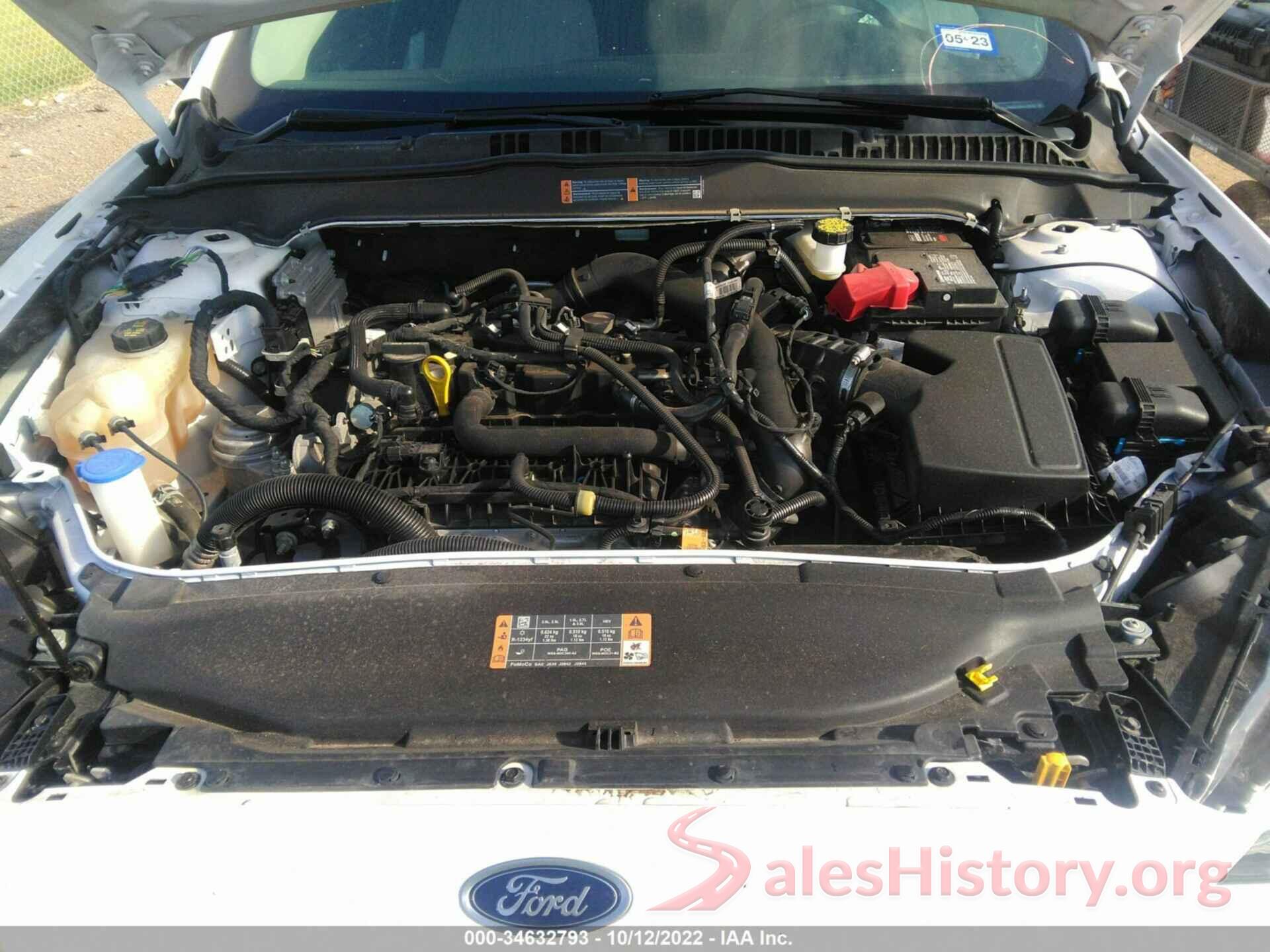 3FA6P0HD1KR170518 2019 FORD FUSION