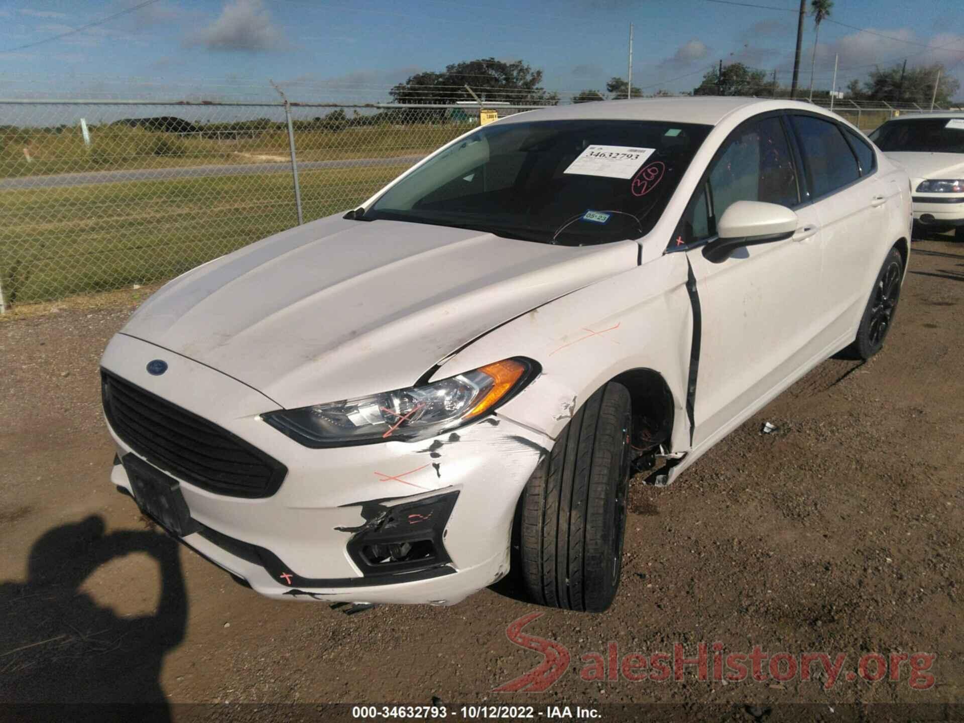 3FA6P0HD1KR170518 2019 FORD FUSION