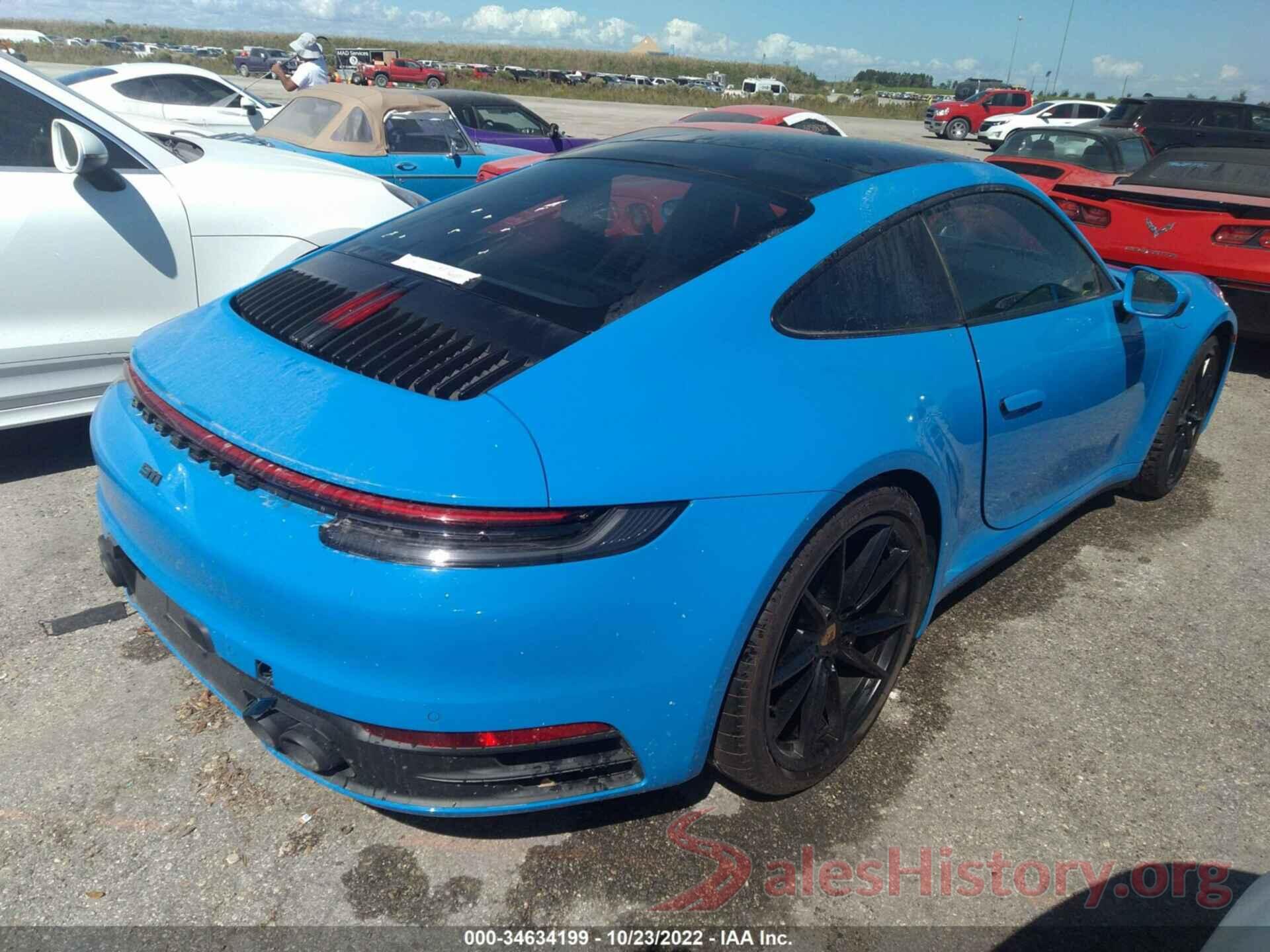 WP0AA2A99NS205953 2022 PORSCHE 911