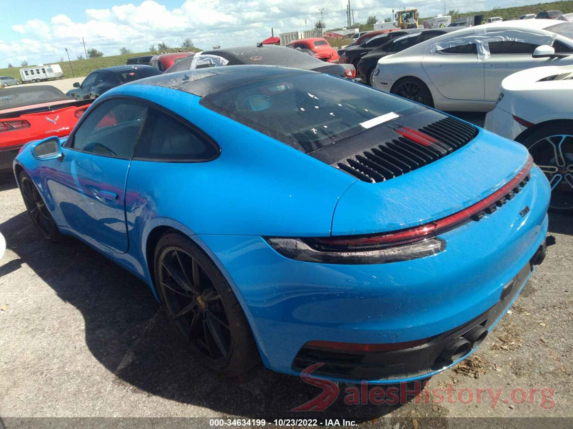 WP0AA2A99NS205953 2022 PORSCHE 911